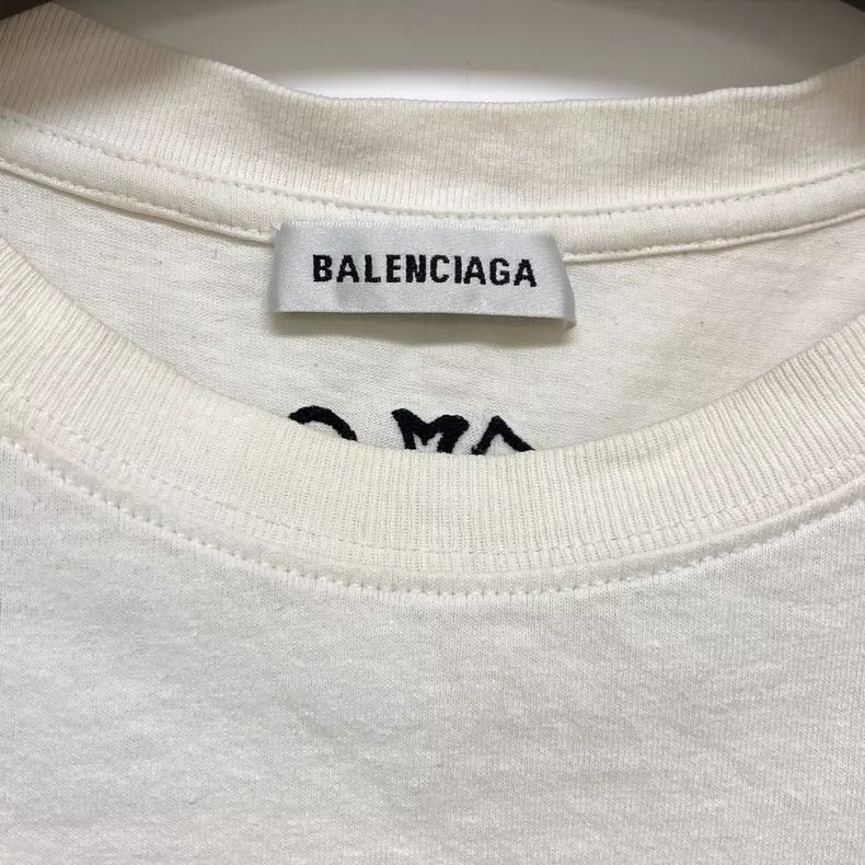 Balenciaga Balenciaga Back Logo Short Sleeve/M Size Size US M / EU 48-50 / 2 - 3 Thumbnail