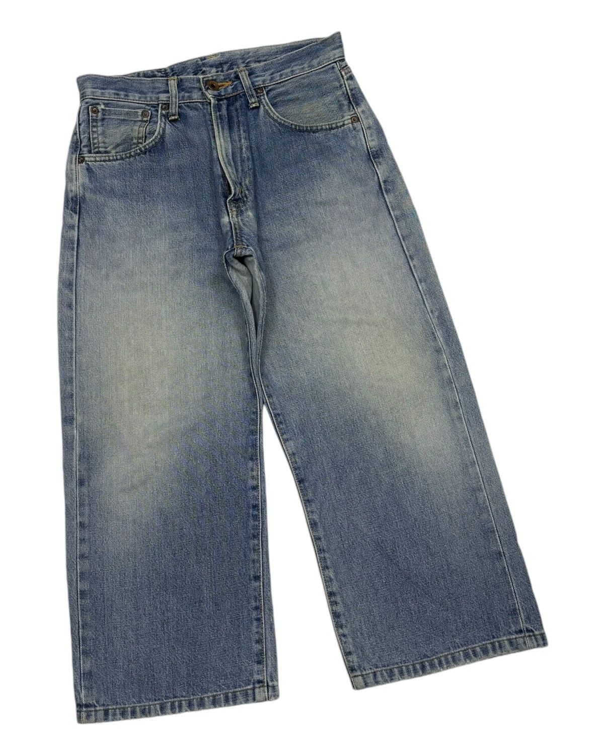 If Six Was Nine EDWIN 505 SELVEDGE JORTS DENIM JEANS Size US 28 / EU 44 - 5 Thumbnail