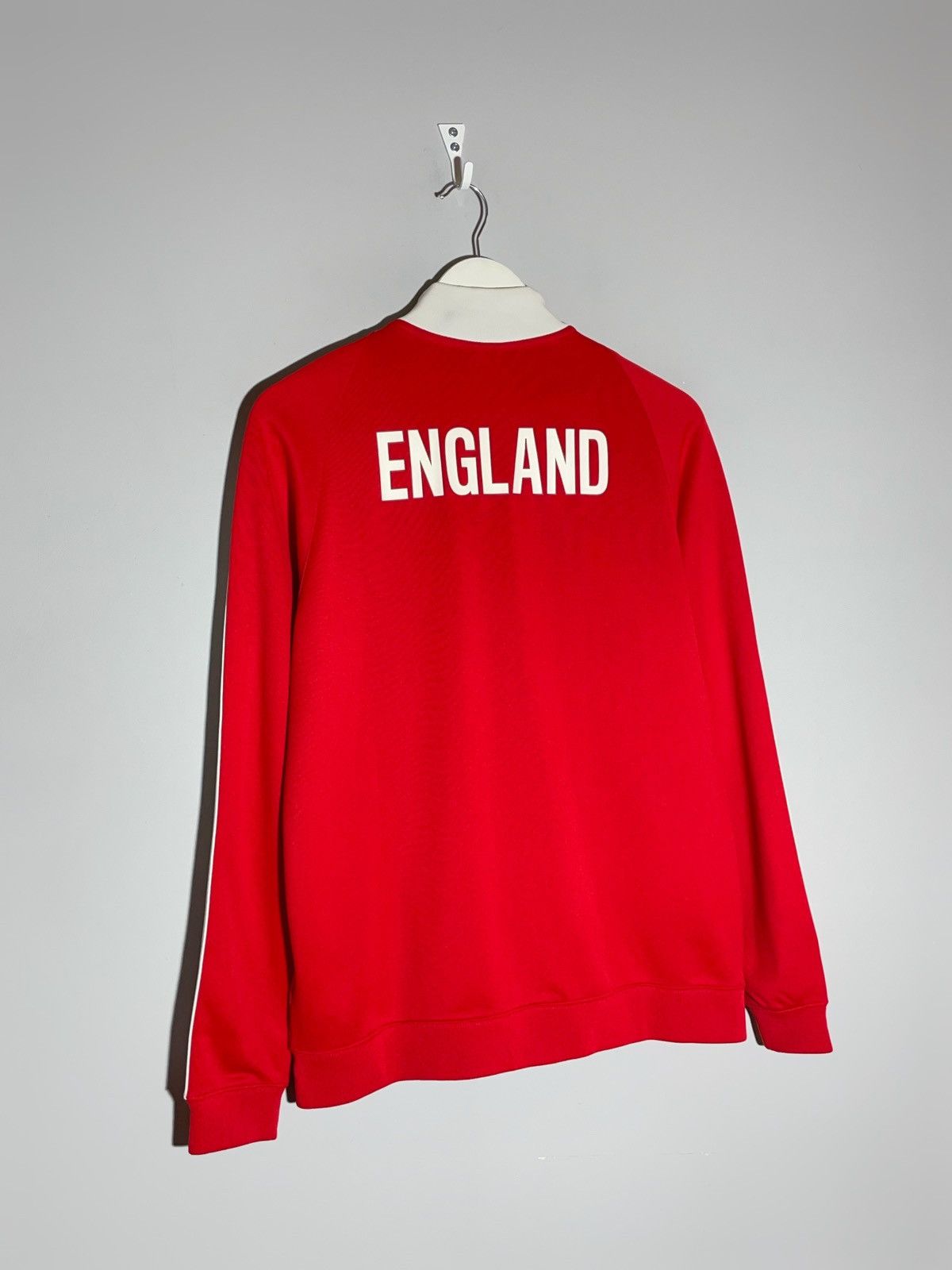 Nike Nike Team England World Cup 2014 Red Full Zip Track Top Size US XL / EU 56 / 4 - 9 Thumbnail