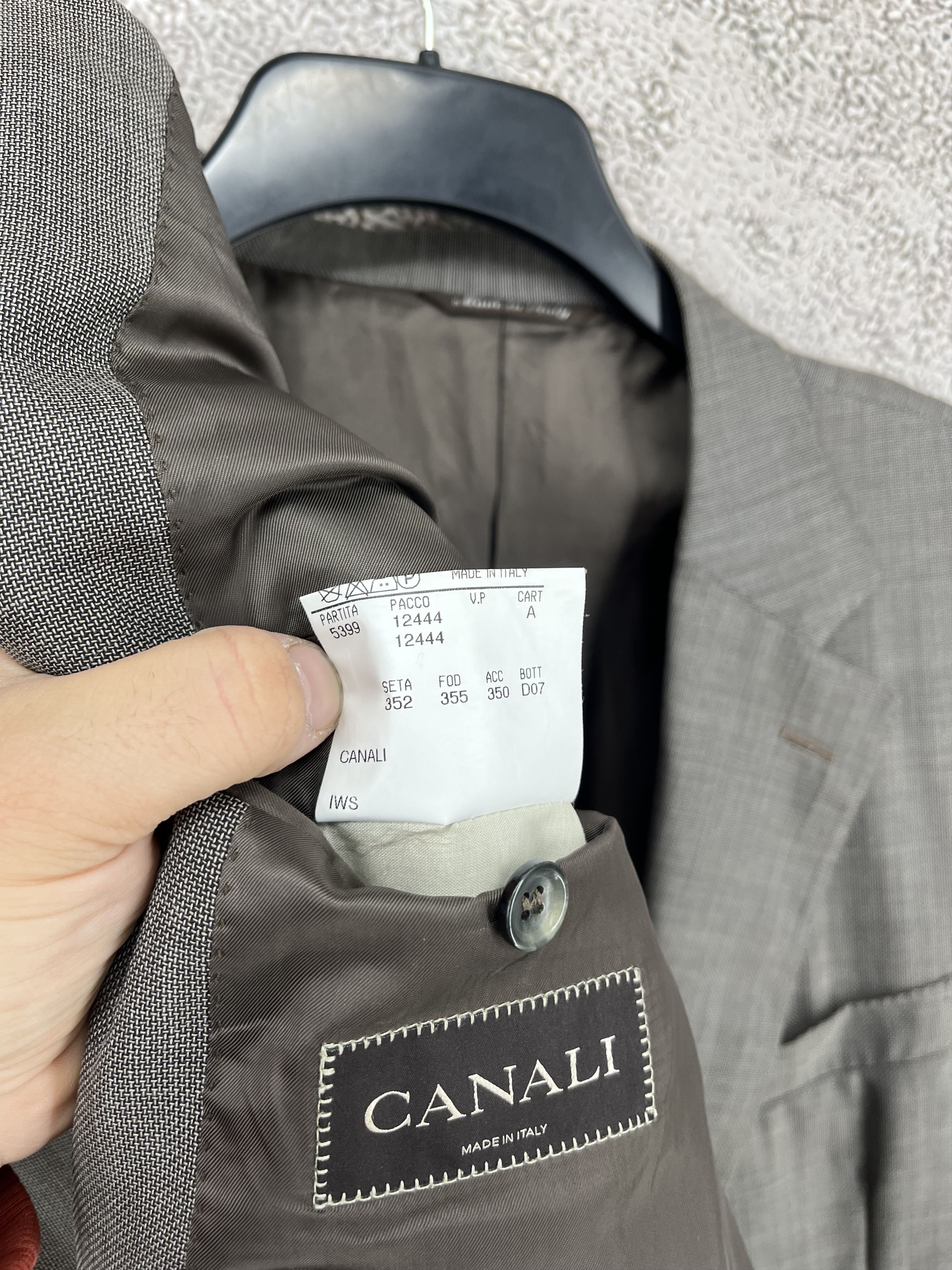 Canali Vintage Luxury Canali Pure Wool Blazer Sport Coat Men Size 50R - 11 Thumbnail