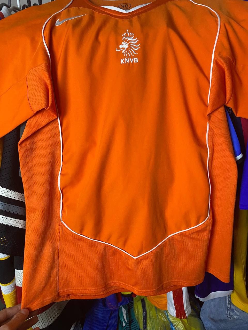 Nike Nike Netherland Holland vintage jersey drill Size US S / EU 44-46 / 1 - 5 Thumbnail