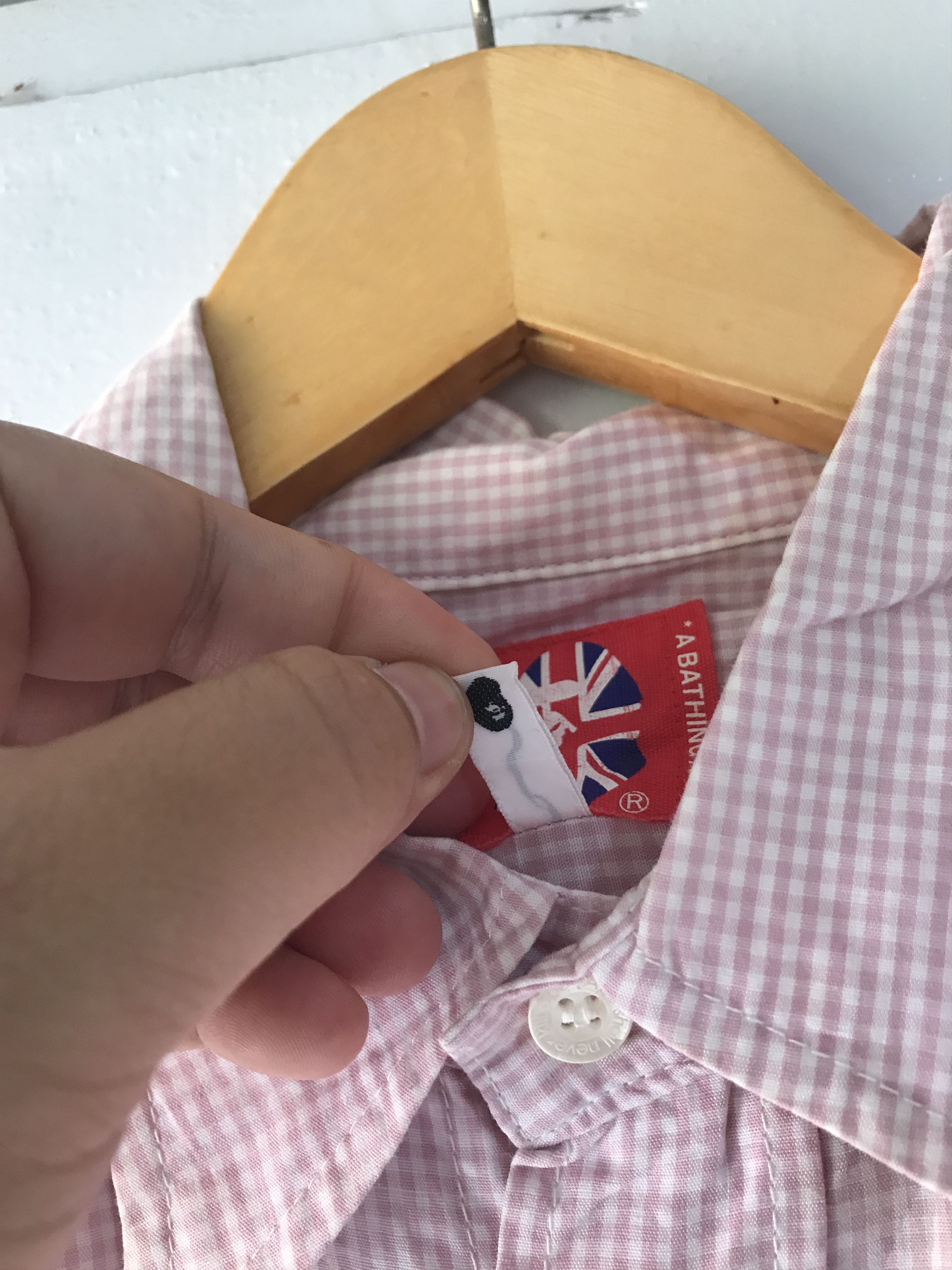 Bape × Vintage Vintage Bape Shirts Size US S / EU 44-46 / 1 - 6 Thumbnail