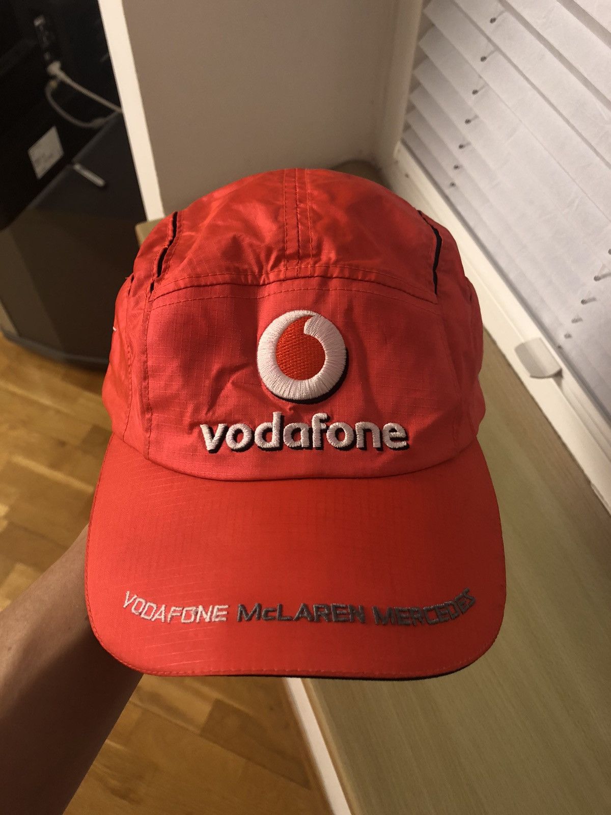Vintage RARE VODAFONE MCLAREN RACING FORMULA 1 VINTAGE HAT CAP Size ONE SIZE - 1 Thumbnail