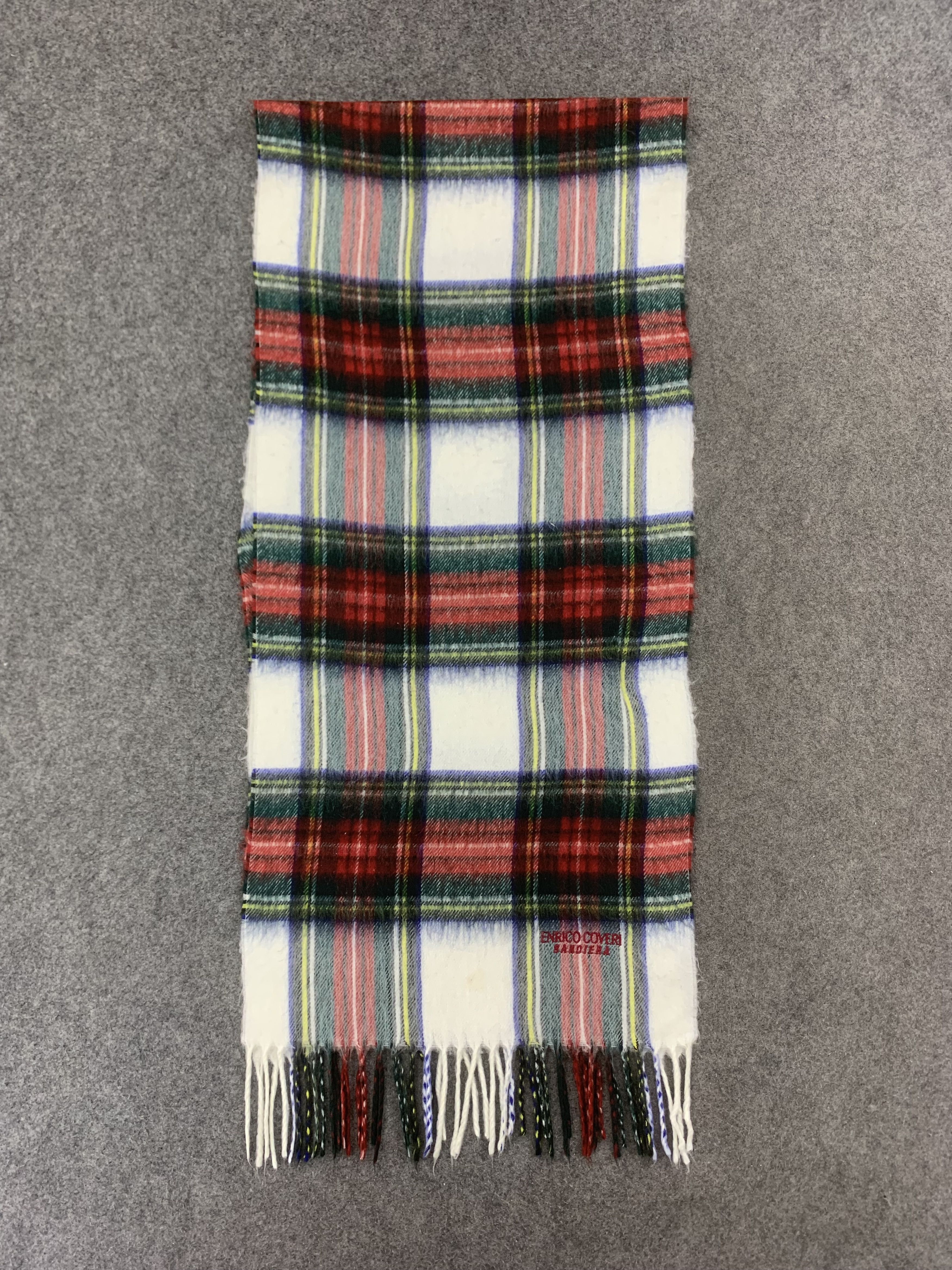 Enrico Coveri Enrico Coveri Scarf Wool Muffler Neck Wrap BL9256 Size ONE SIZE - 2 Thumbnail