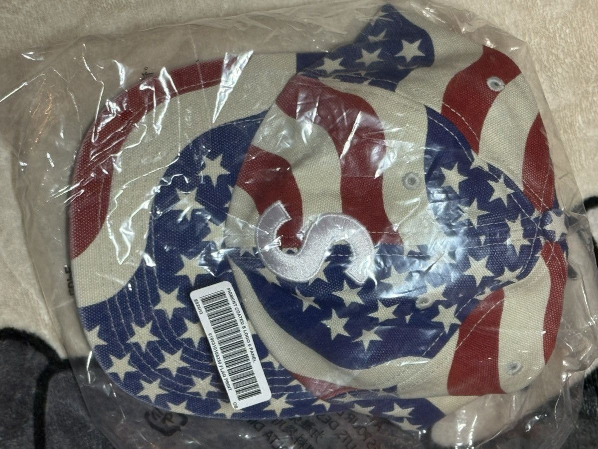 Supreme Supreme pigment coated s logo panel Size ONE SIZE - 1 Thumbnail