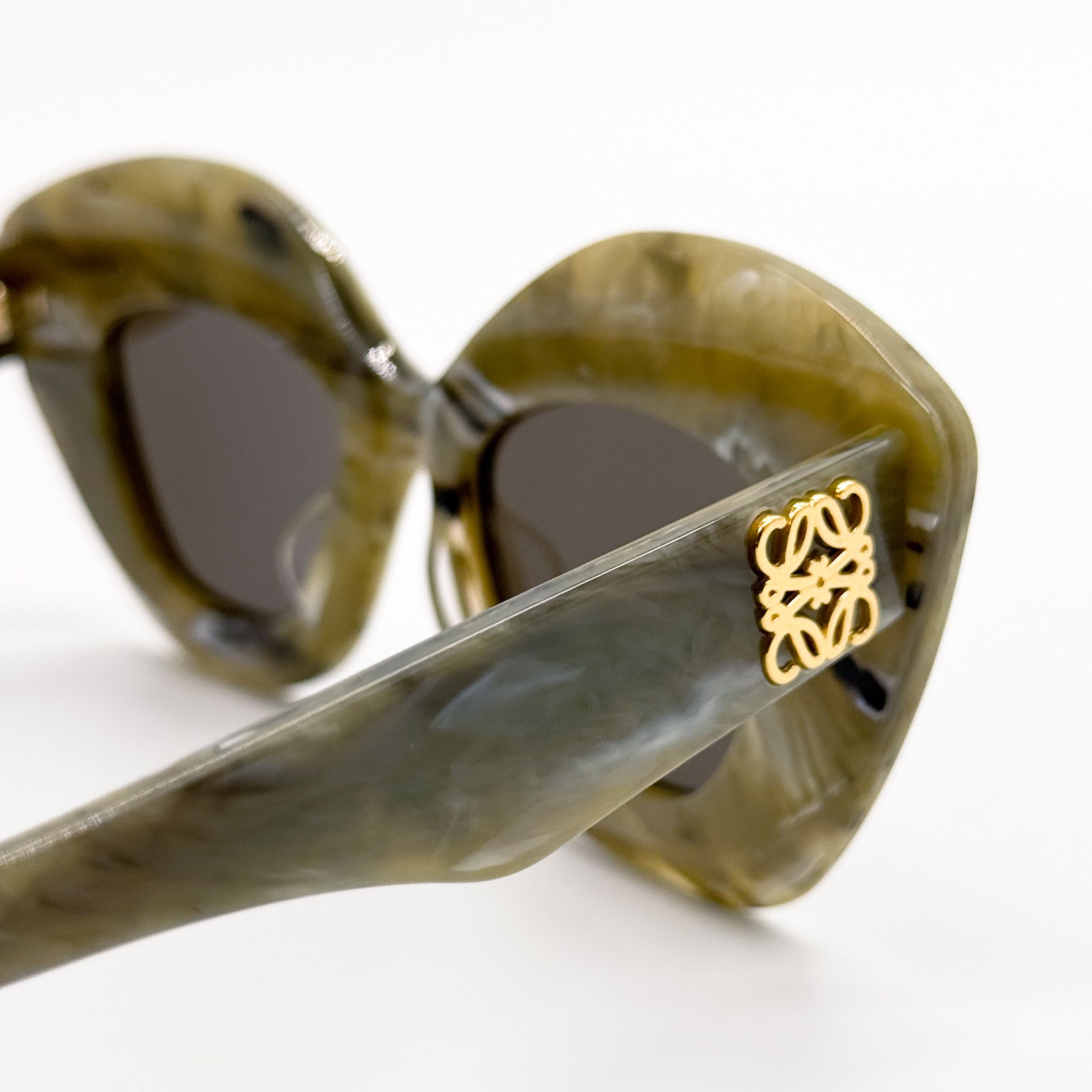 Loewe NEW LOEWE LW40127I 60E GREEN CAT EYE WOMEN SUNGLASSES LOEWE Size ONE SIZE - 5 Thumbnail