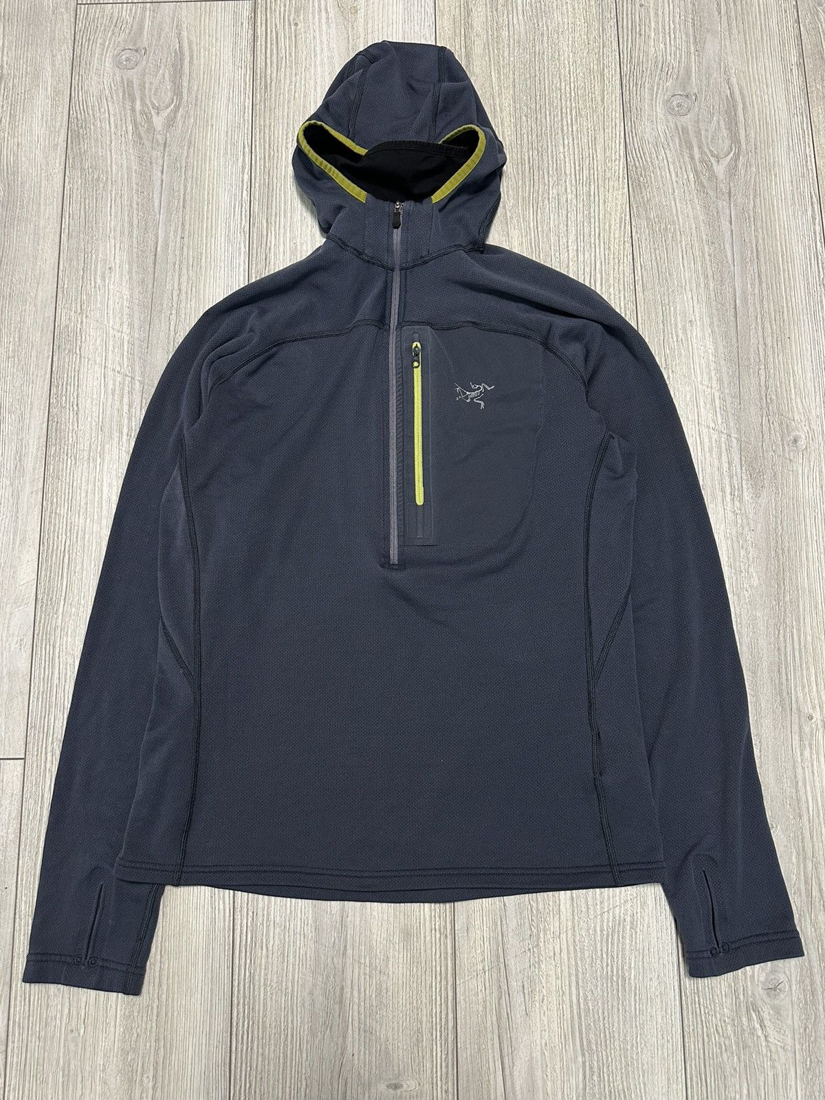 Arc'teryx Vintage Arcteryx Delta Lt Jersey Blue Polartec | Grailed