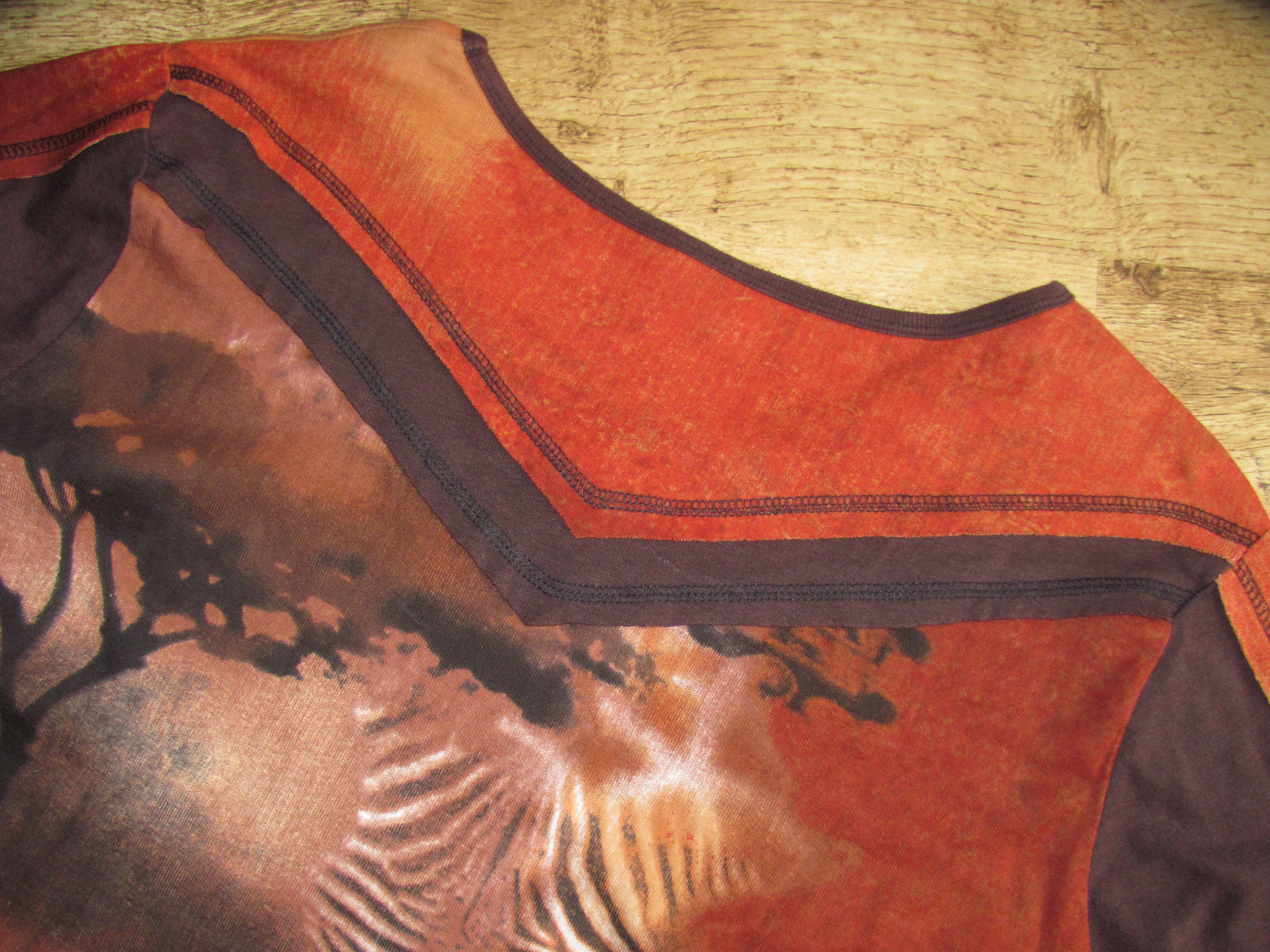 Hysteric Glamour Jean Paul Gaultier Style Long Sleeve Africa Shirt Size US XL / EU 56 / 4 - 13 Thumbnail
