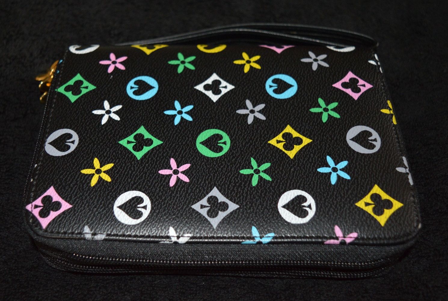 Handmade PURSE WALLETT DOUBLE SLOT / ORGANIZER CALENDAR CALCULATOR Size ONE SIZE - 2 Thumbnail