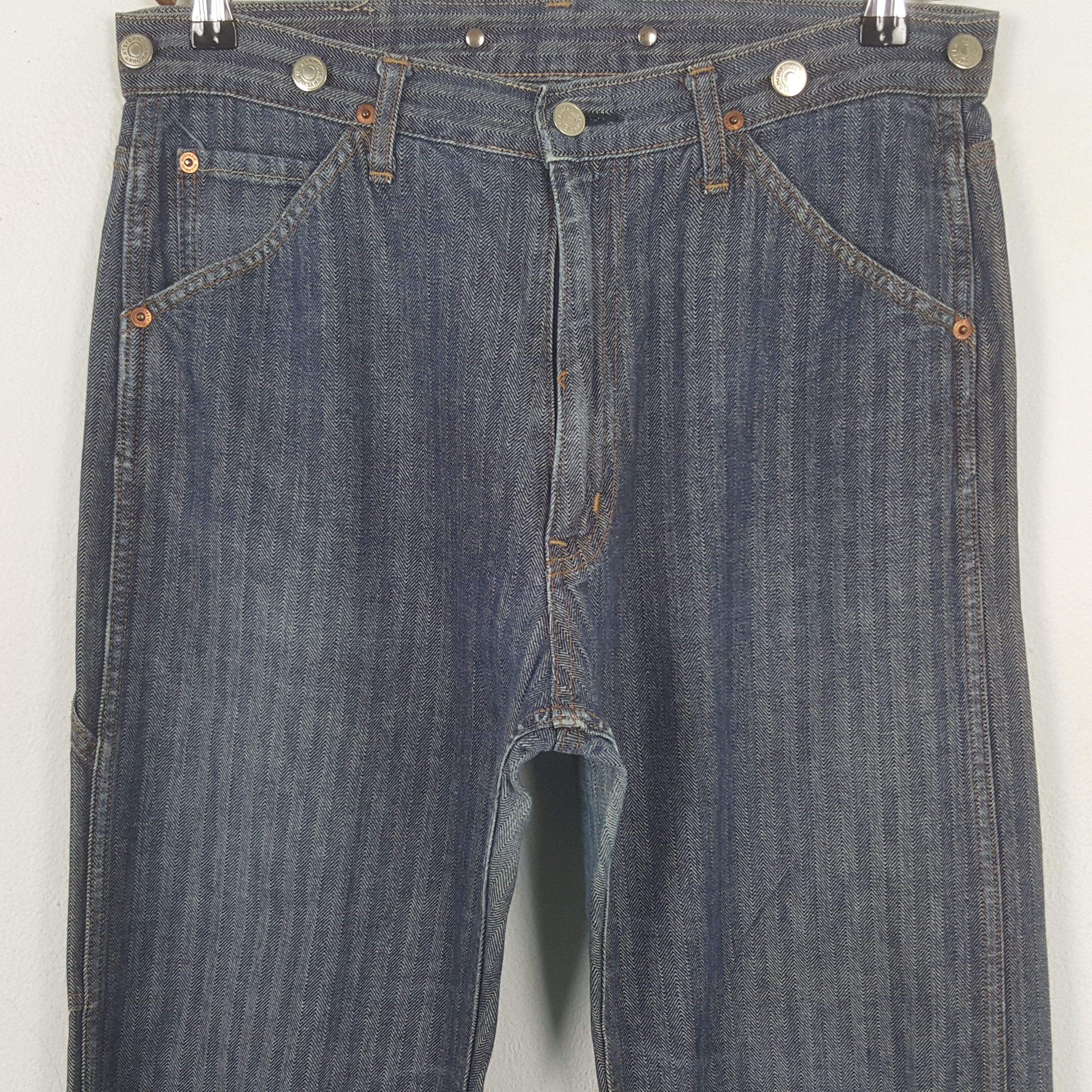 Hysteric Glamour × Japanese Brand × Vintage Vintage Hysteric Glamour Custom Art Logo Denim Jeans Size US 32 / EU 48 - 5 Thumbnail