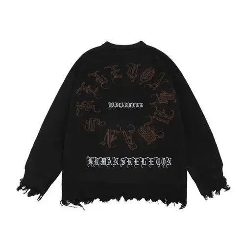 Other Skeleton Bat Print Knitted Sweater Size US XL / EU 56 / 4 - 2 Thumbnail