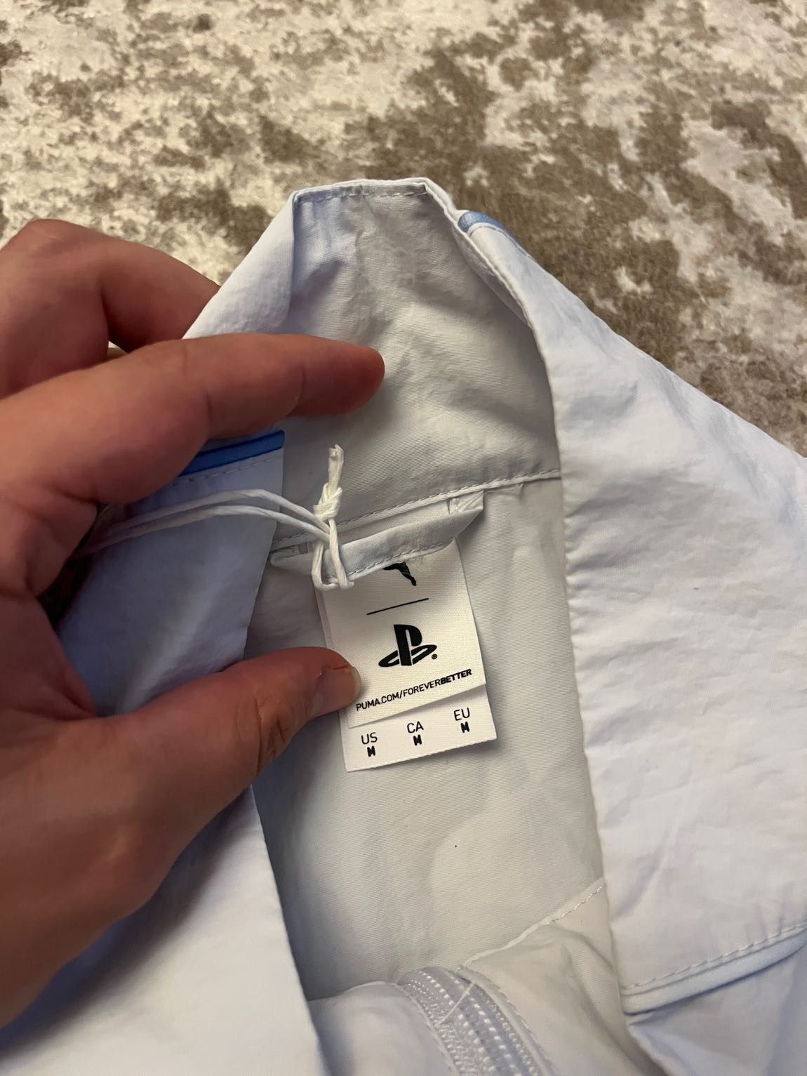Puma PUMA x PLAYSTATION GRAPHICS TRACK JACKET - Light Blue - Size US M / EU 48-50 / 2 - 5 Thumbnail