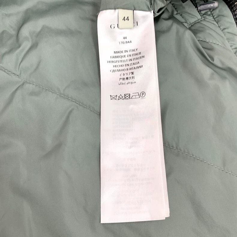 Gucci Gucci Color-blocked logo dark pattern full-print hooded lo Size US XS / EU 42 / 0 - 6 Thumbnail
