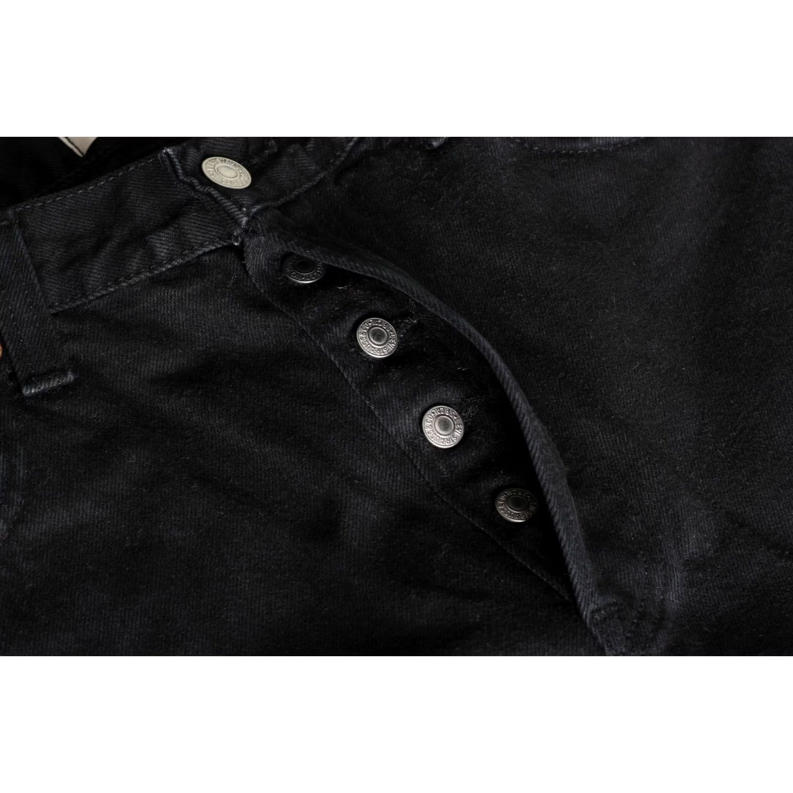 Levi's VINTAGE Levi’s 501 Jeans Men Regular Straight 34x30 Black DZ6441 Size US 34 / EU 50 - 5 Thumbnail