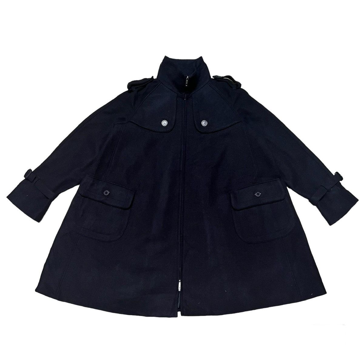 Burberry Burberry Long Coat Avant Garde Style Size US L / EU 52-54 / 3 - 1 Thumbnail