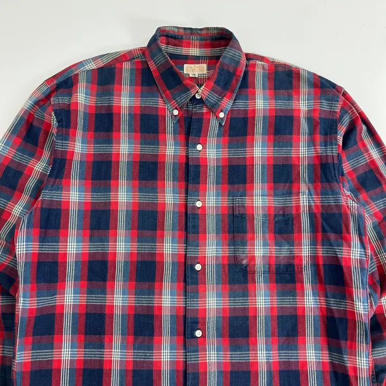 Sugar Cane Vintage Sugar Cane Plaid Flannel Size US L / EU 52-54 / 3 - 2 Thumbnail