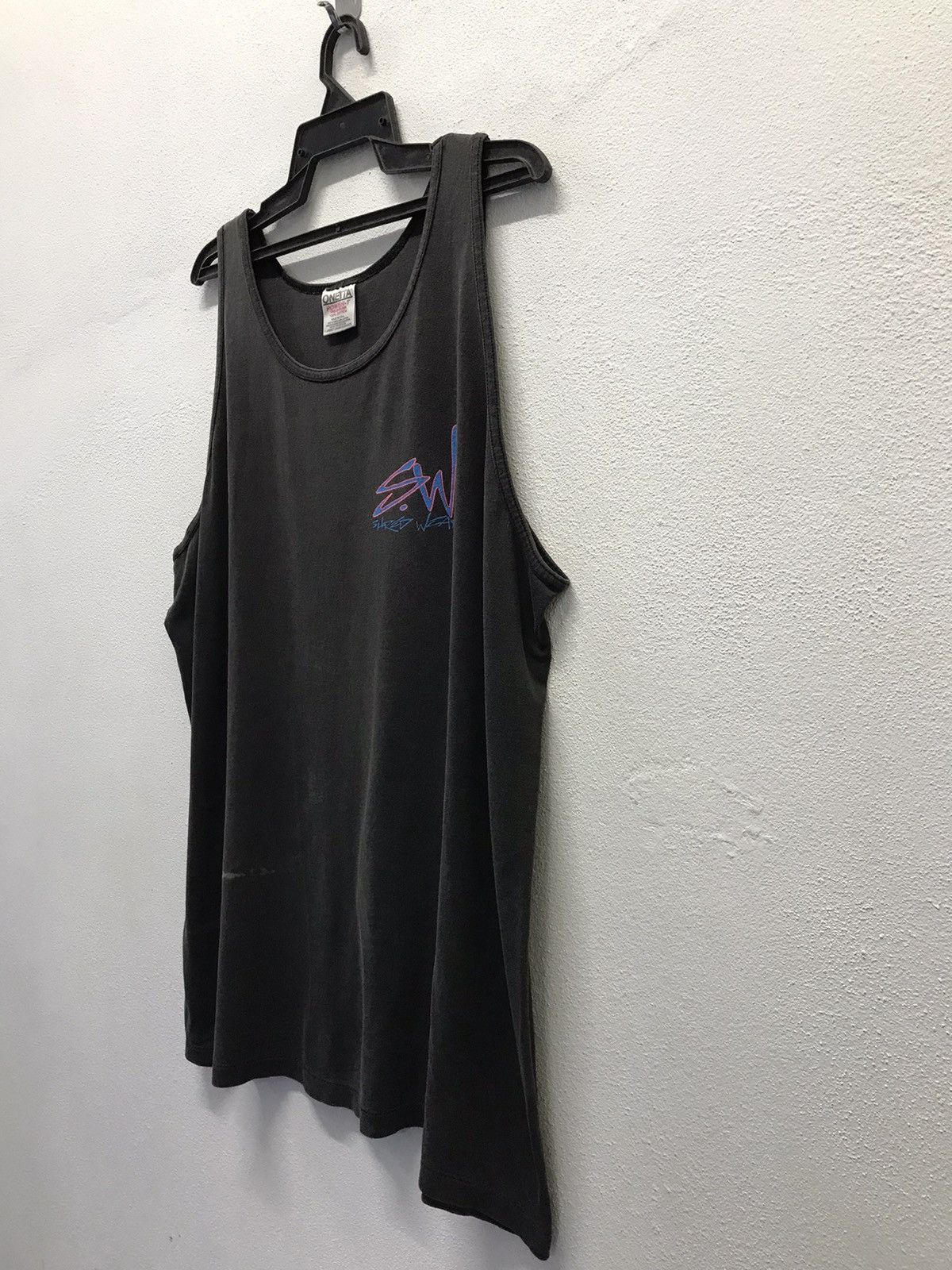 Vintage Vintage Shred Wear Just Shredding It Made In Usa Tank Top Size US XL / EU 56 / 4 - 5 Thumbnail