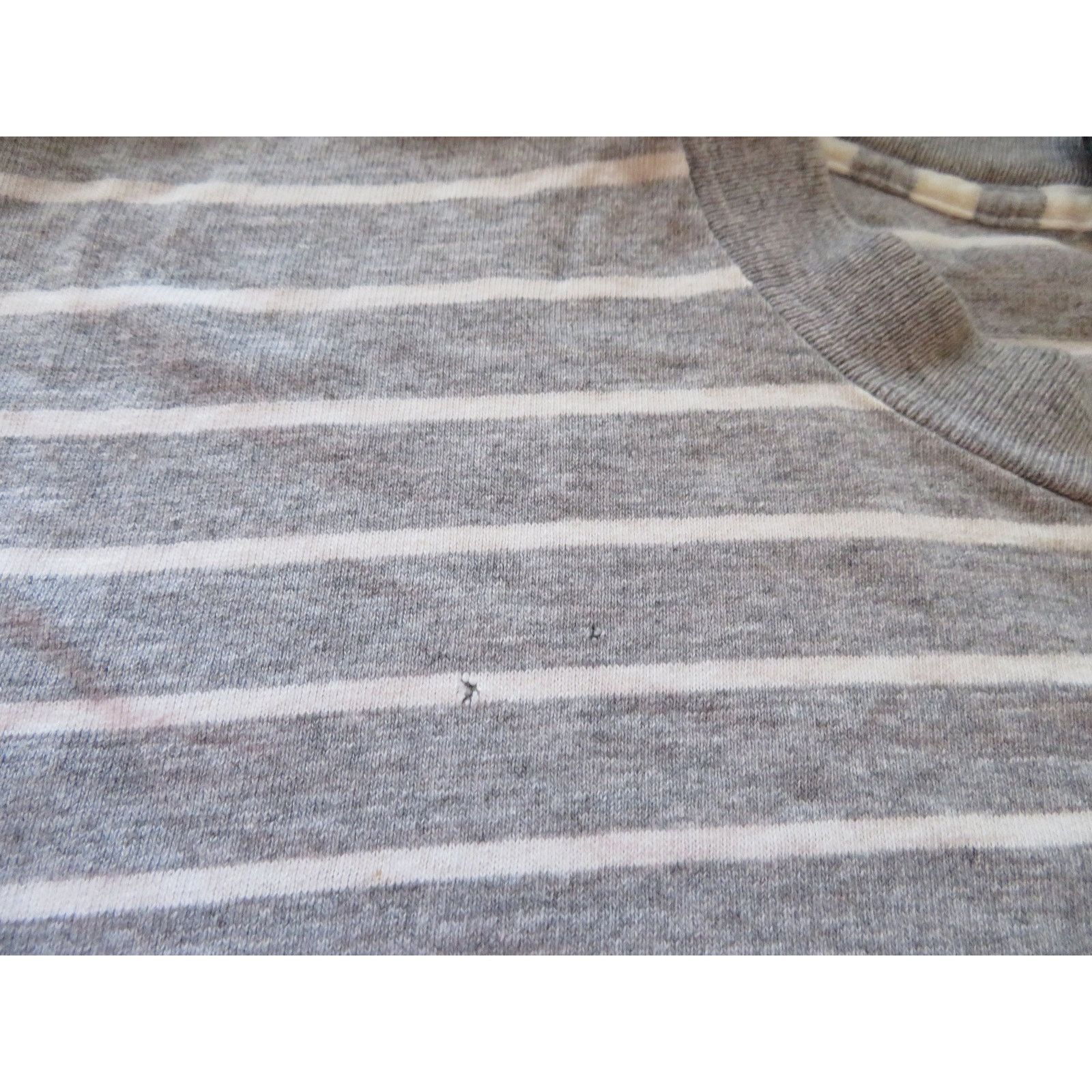 Other 90s Gecko Hawaii T-Shirt Gray White Striped Sz XL Size US XL / EU 56 / 4 - 9 Thumbnail