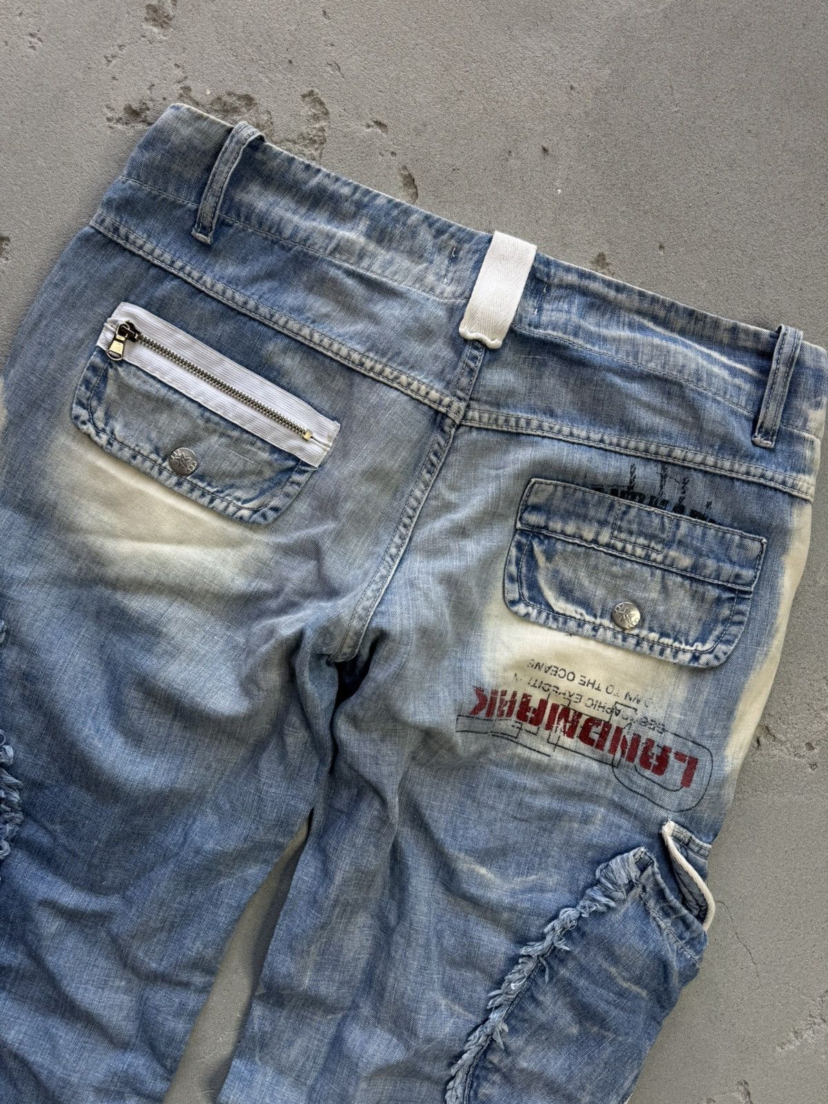 Dsquared2 × Vintage Vintage Dsqaured2 Distressed Denim Y2K Black Jeans Size US 32 / EU 48 - 7 Thumbnail