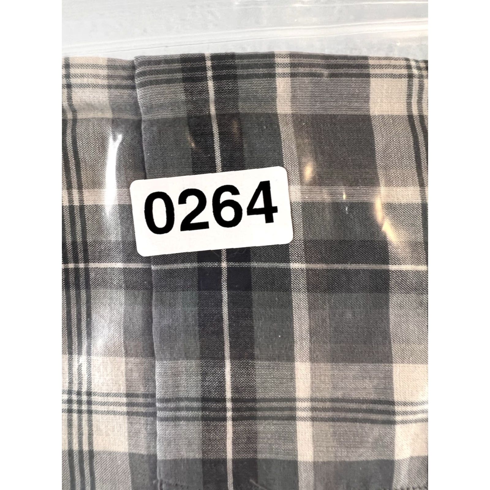 John Varvatos John Varvatos Plaid Shirt Mens 2XL Gray Black Button Front LS Casual Luxe Size US XXL / EU 58 / 5 - 7 Thumbnail
