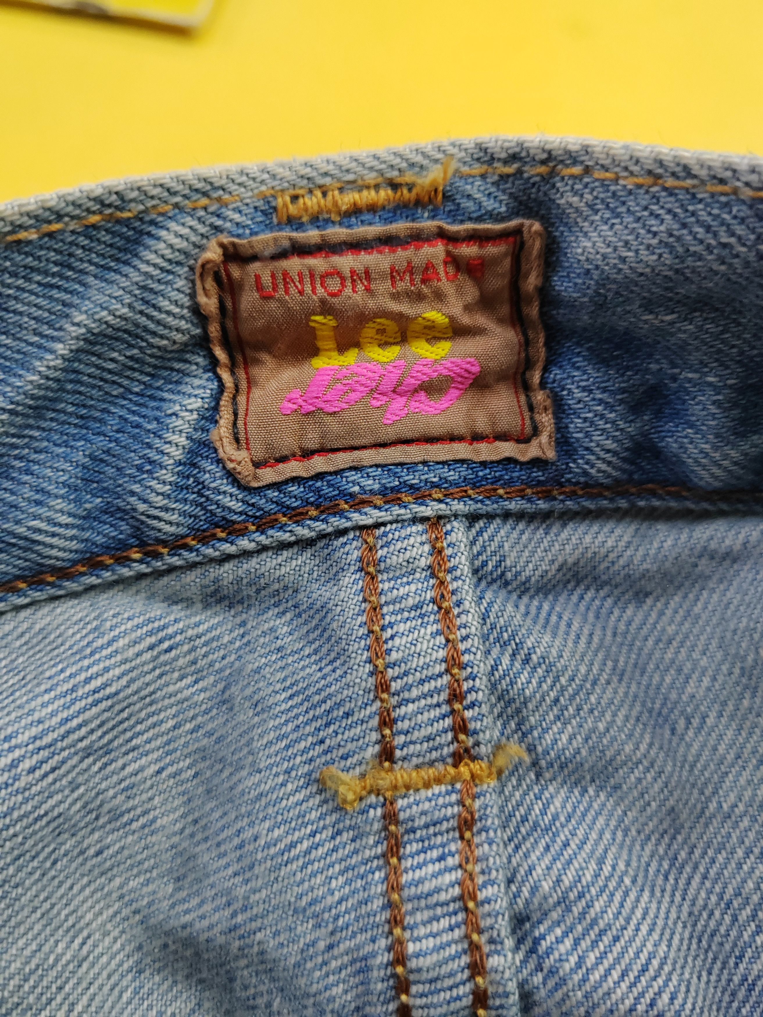 Lee Vintage LEE DIstressed Style Jeans Denim Size US 31 - 9 Thumbnail