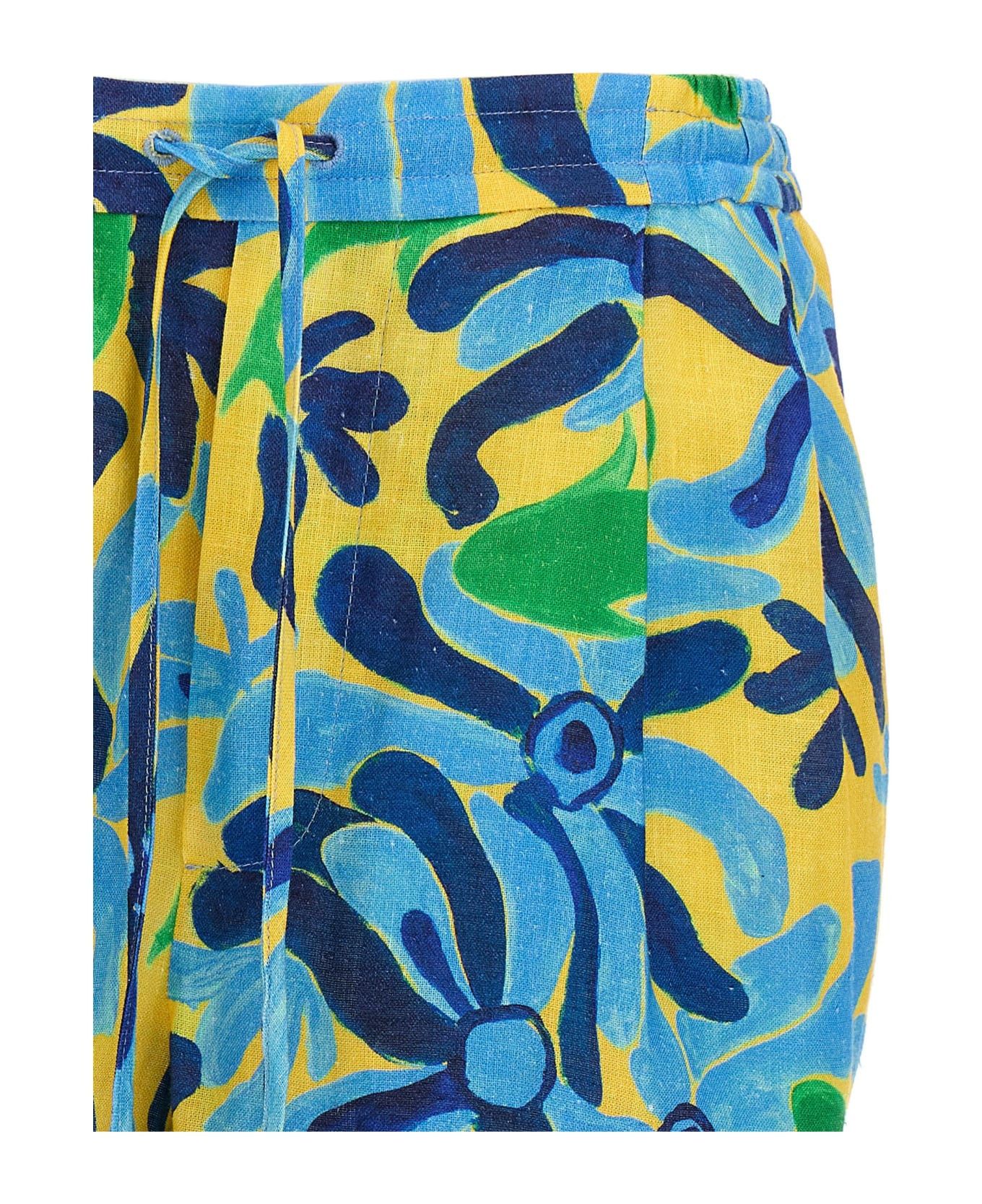 Marni o1y1125 Short in Multicolor Size 27" / US 4 / IT 40 - 3 Thumbnail