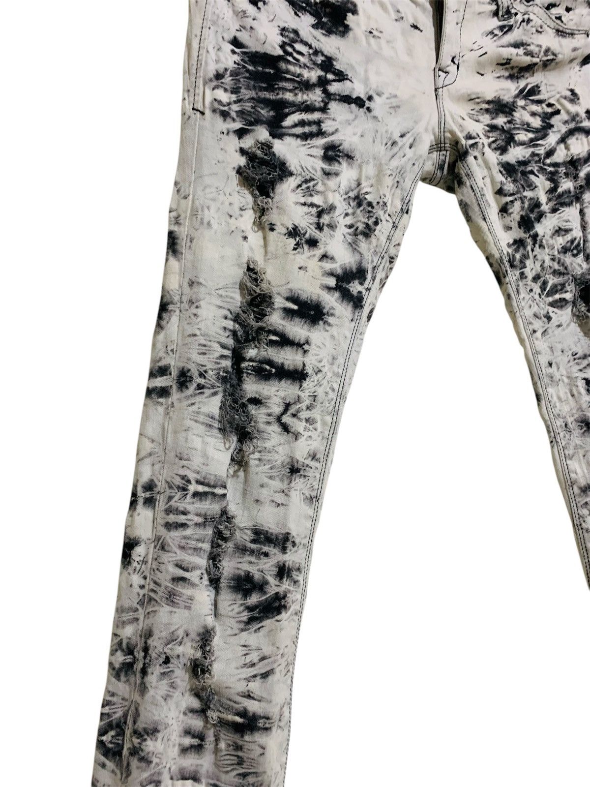 Japanese Brand BUCKARO SKINNY JEANS PUNK STYLE Size US 27 - 4 Thumbnail