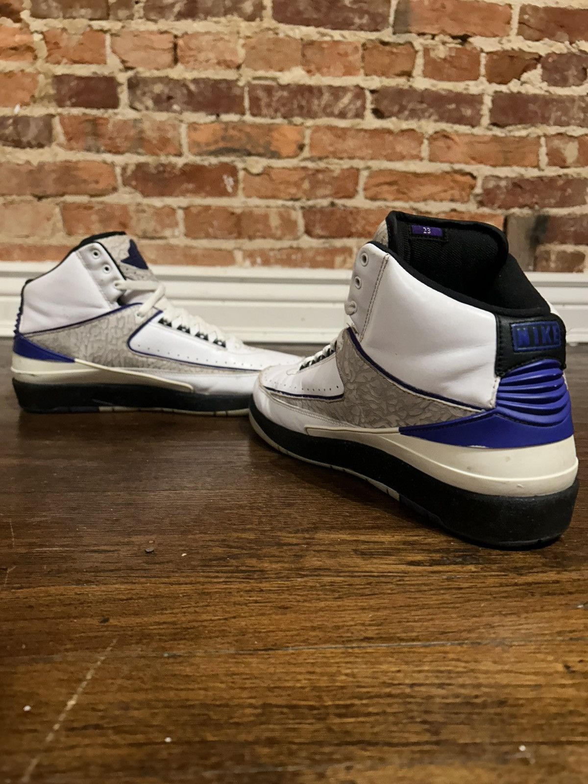 Jordan Brand Size 11 - Air Jordan 2 Retro Concord Size US 11 / EU 44 - 6 Thumbnail