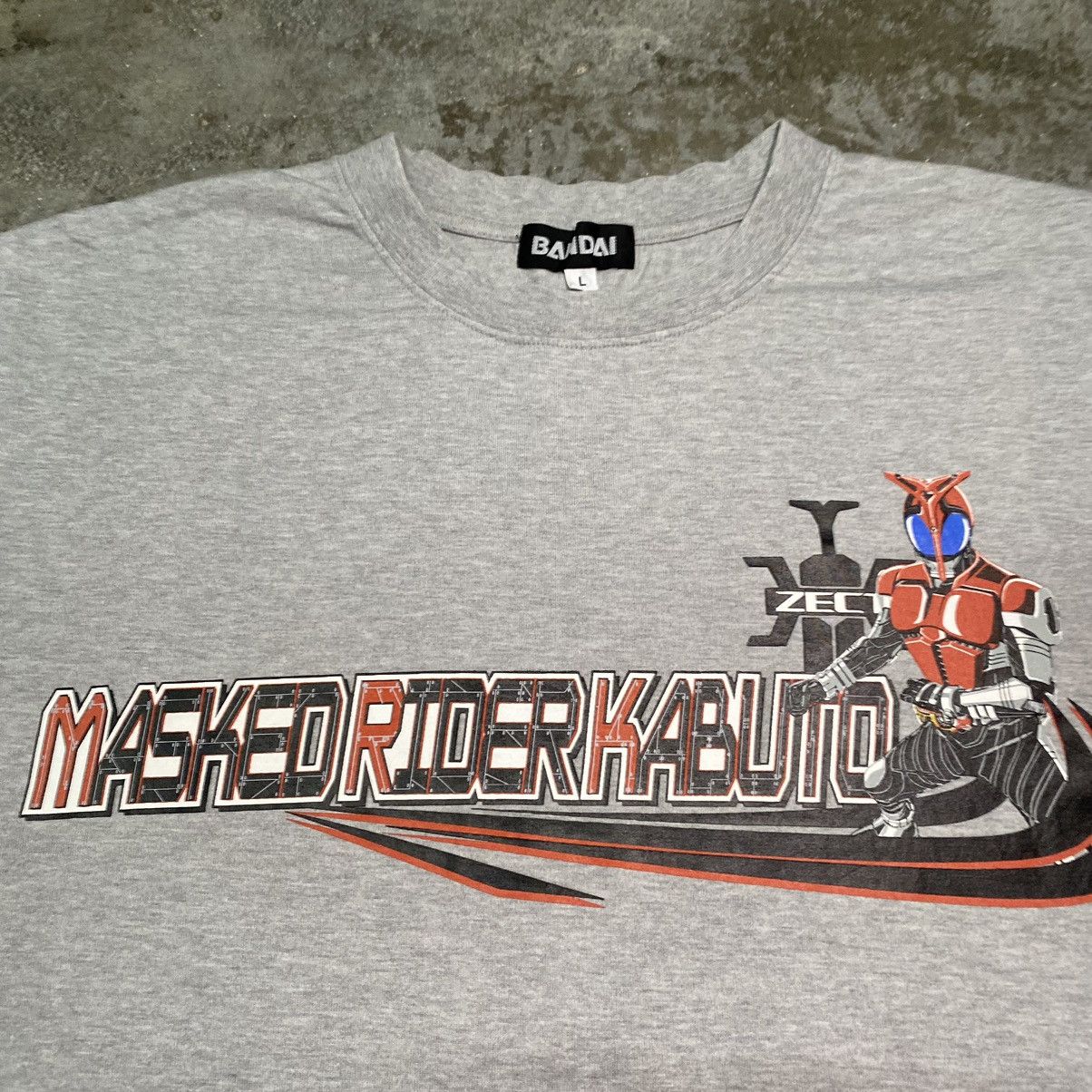 Anime RARE💥 MASKED RIDER KABUTO T SHIRT BANDAI Size US L / EU 52-54 / 3 - 6 Thumbnail