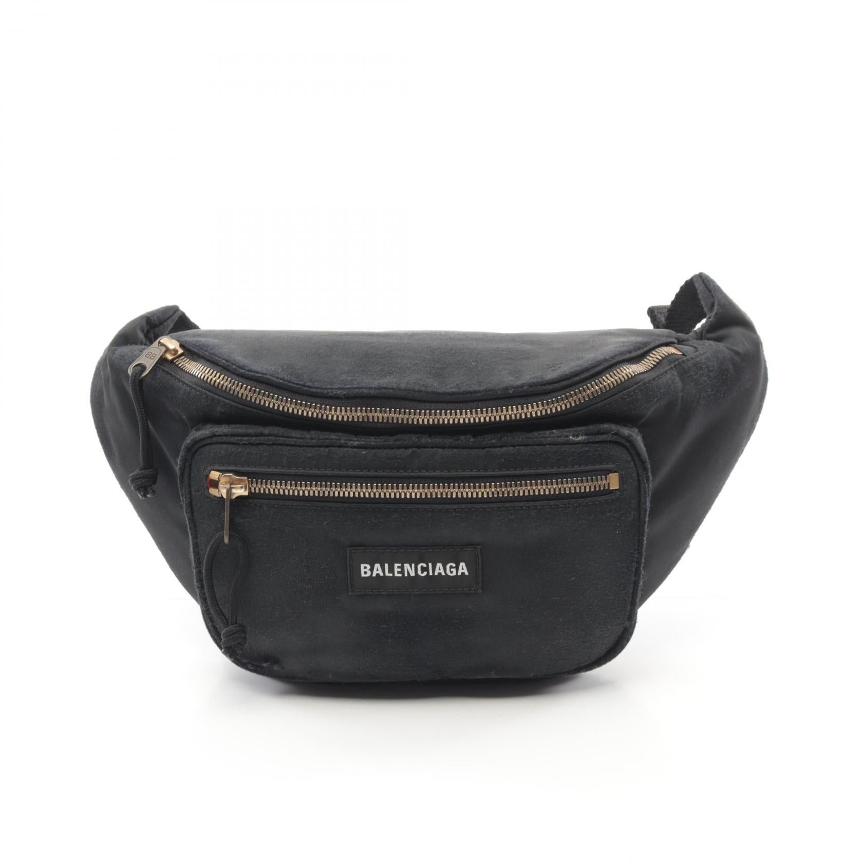 Balenciaga Balenciaga Explorer Belt Bag Body Nylon Black Size ONE SIZE - 1 Thumbnail
