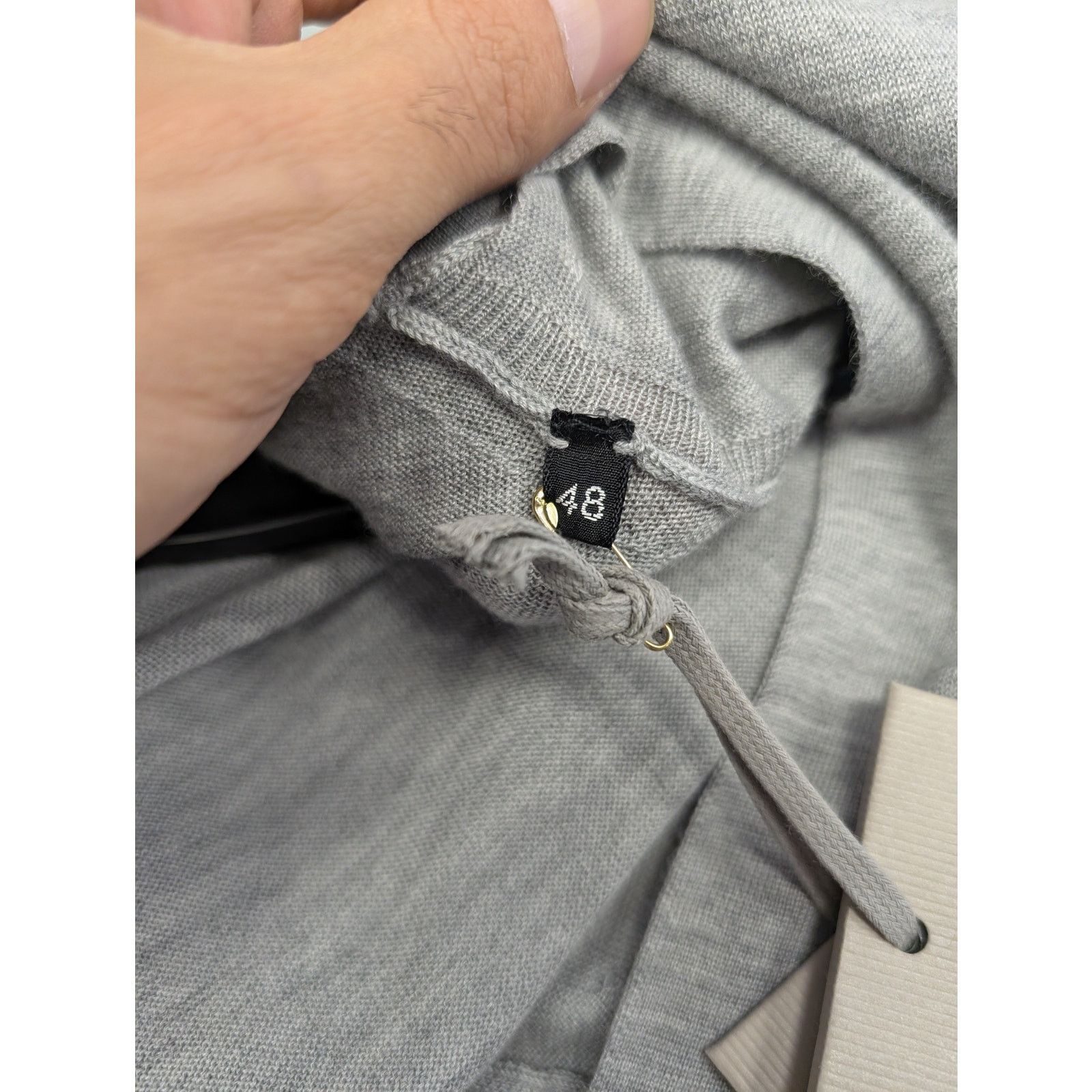Tom Ford o1rshd1 V-Neck Sweatshirt Sweater in Grey Size US M / EU 48-50 / 2 - 13 Thumbnail