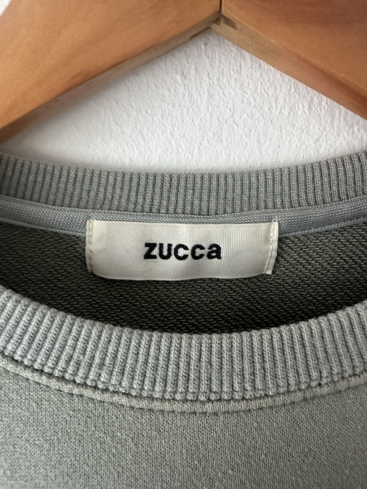 Zucca ZUCCA Minimal Logo Crewneck Sweatshirt Size US M / EU 48-50 / 2 - 7 Thumbnail