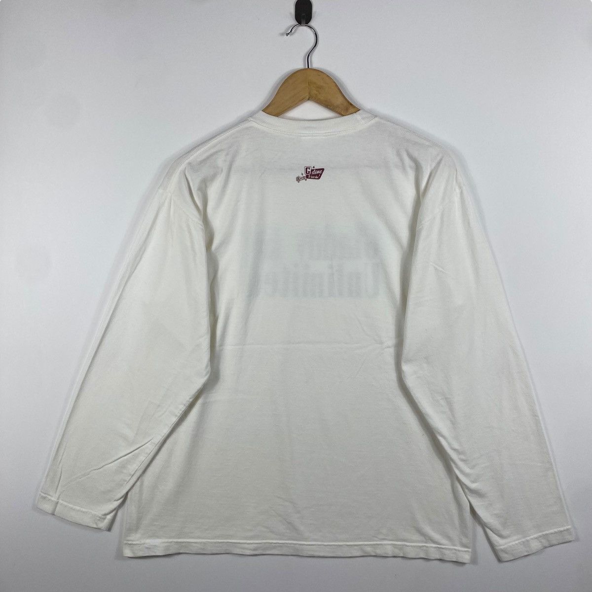 Band Tees × Vintage Vintage GLADDY UNLIMITED Long Sleeve Graphic Tee Shirt Size US XL / EU 56 / 4 - 4 Thumbnail