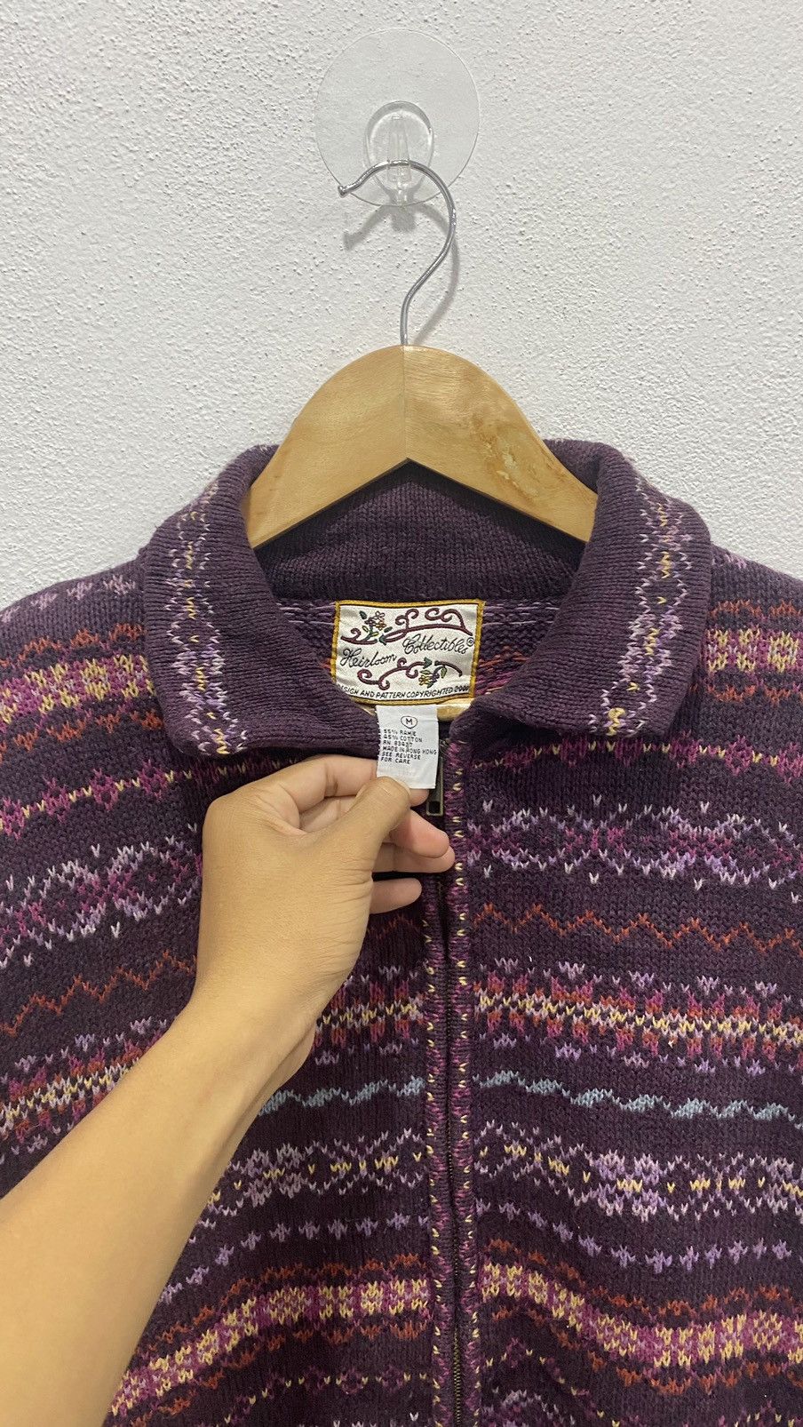 Homespun Knitwear 🚨FINAL DROP🚨 Heirloom Collection Collared Knit Sweater Size US M / EU 48-50 / 2 - 2 Thumbnail