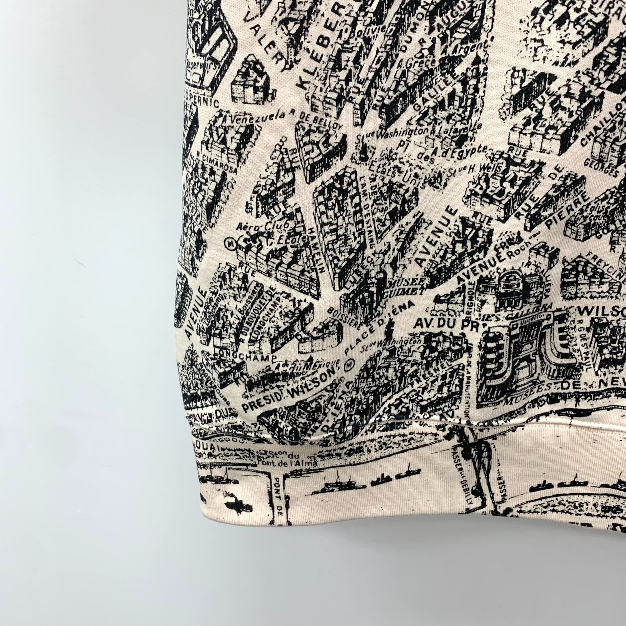 Dior Christian Dior Beige Architectural Print Cotton Short-Sleeve Size M / US 6-8 / IT 42-44 - 5 Thumbnail