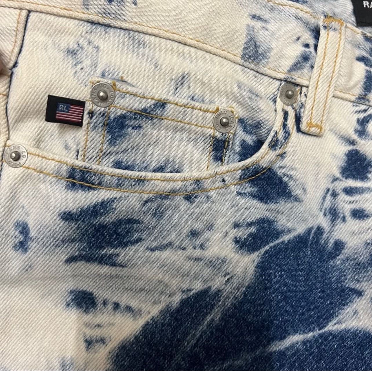 Polo Ralph Lauren Vintage Polo Ralph Lauren Jeans Co. Bleach Denim Jeans Size US 30 / EU 46 - 4 Thumbnail