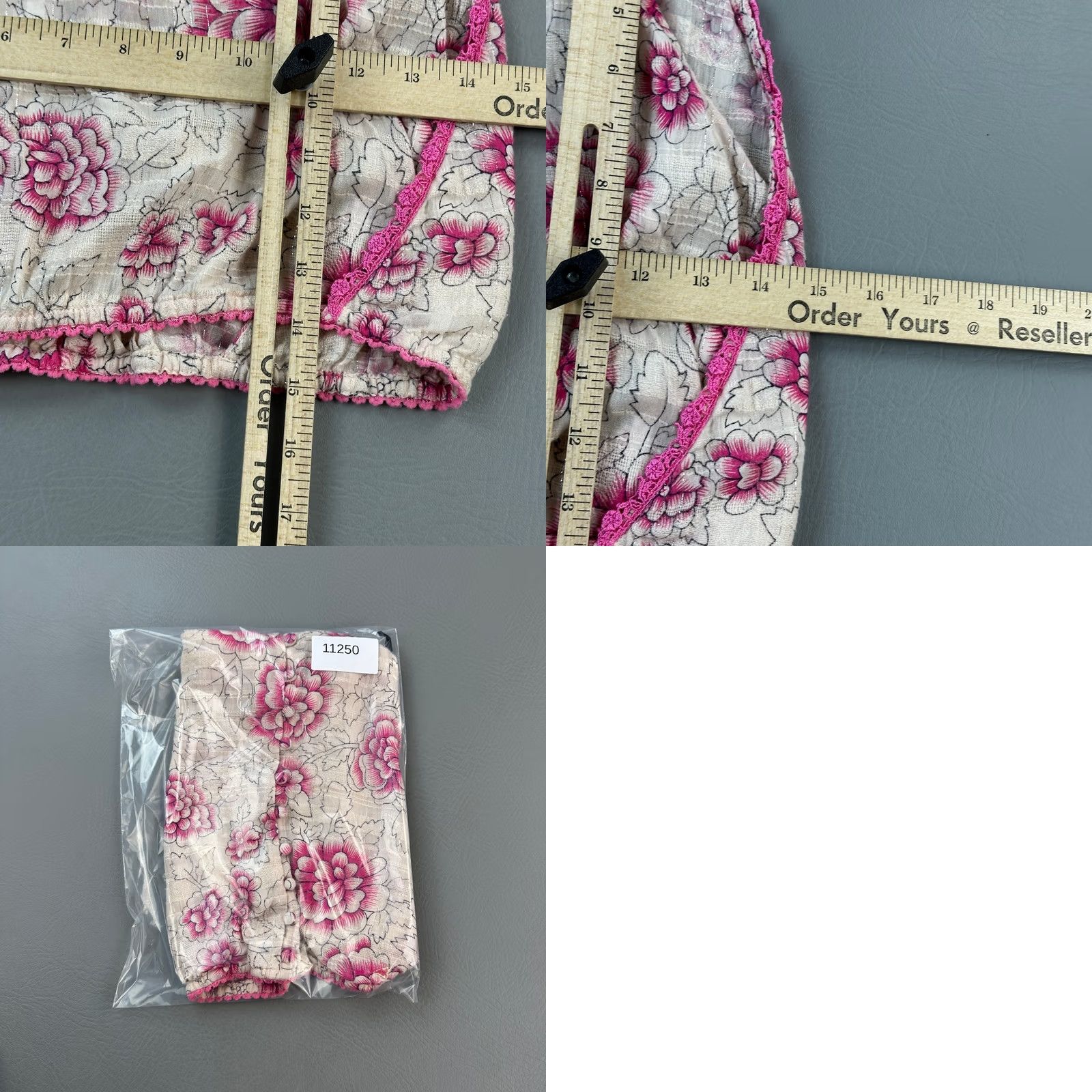 Free People Free People Top Womens XS Crop Women Beige Pink Floral Boho Cottagecore Cami Size XS / US 0-2 / IT 36-38 - 8 Thumbnail
