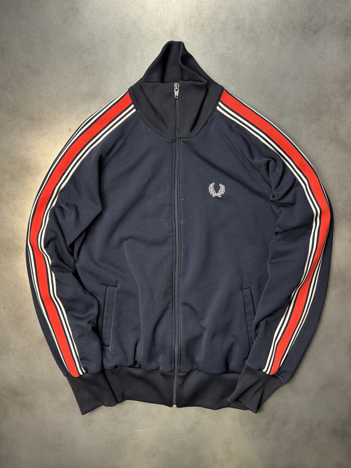 Fred Perry × Vintage Vintage Fred Perry Track Suit Top Made in Japan Sport Turtle Size US S / EU 44-46 / 1 - 2 Thumbnail