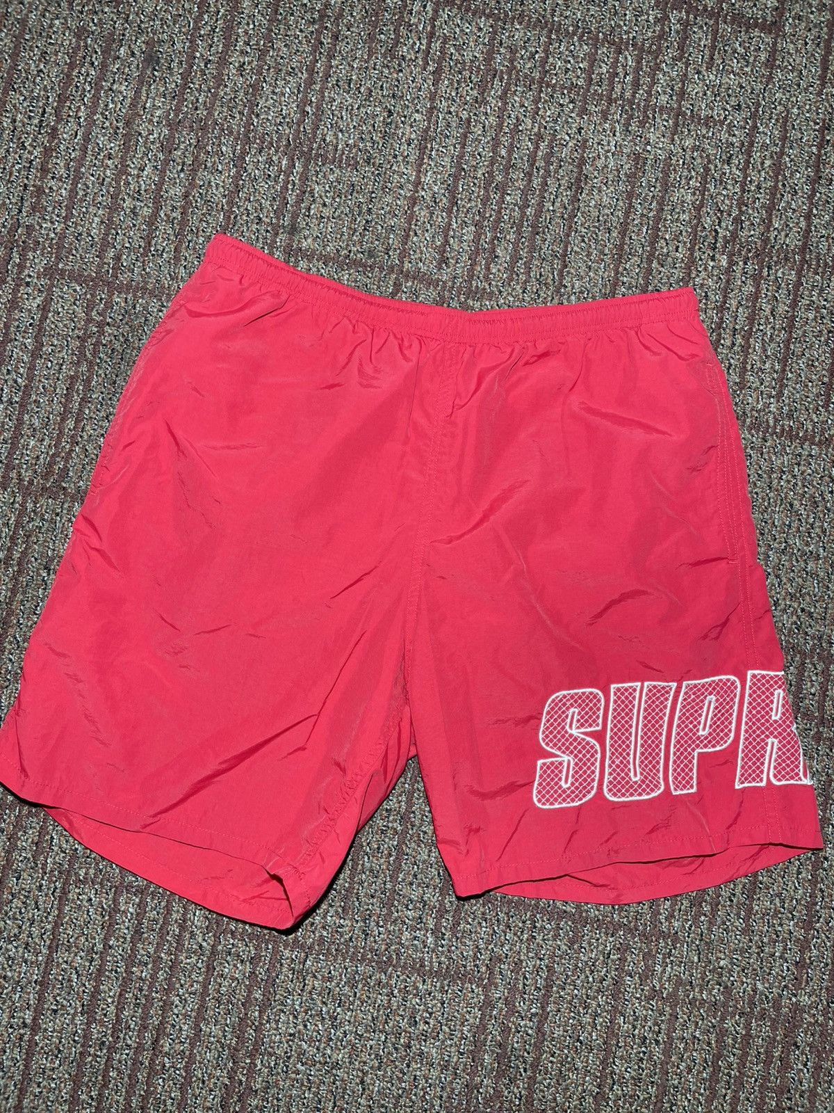 Supreme Supreme Logo Applique Water Short (Large) Size US 35 - 1 Thumbnail