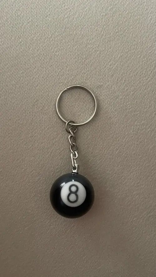 Other Billiard Pool Keychain Size ONE SIZE - 1 Thumbnail