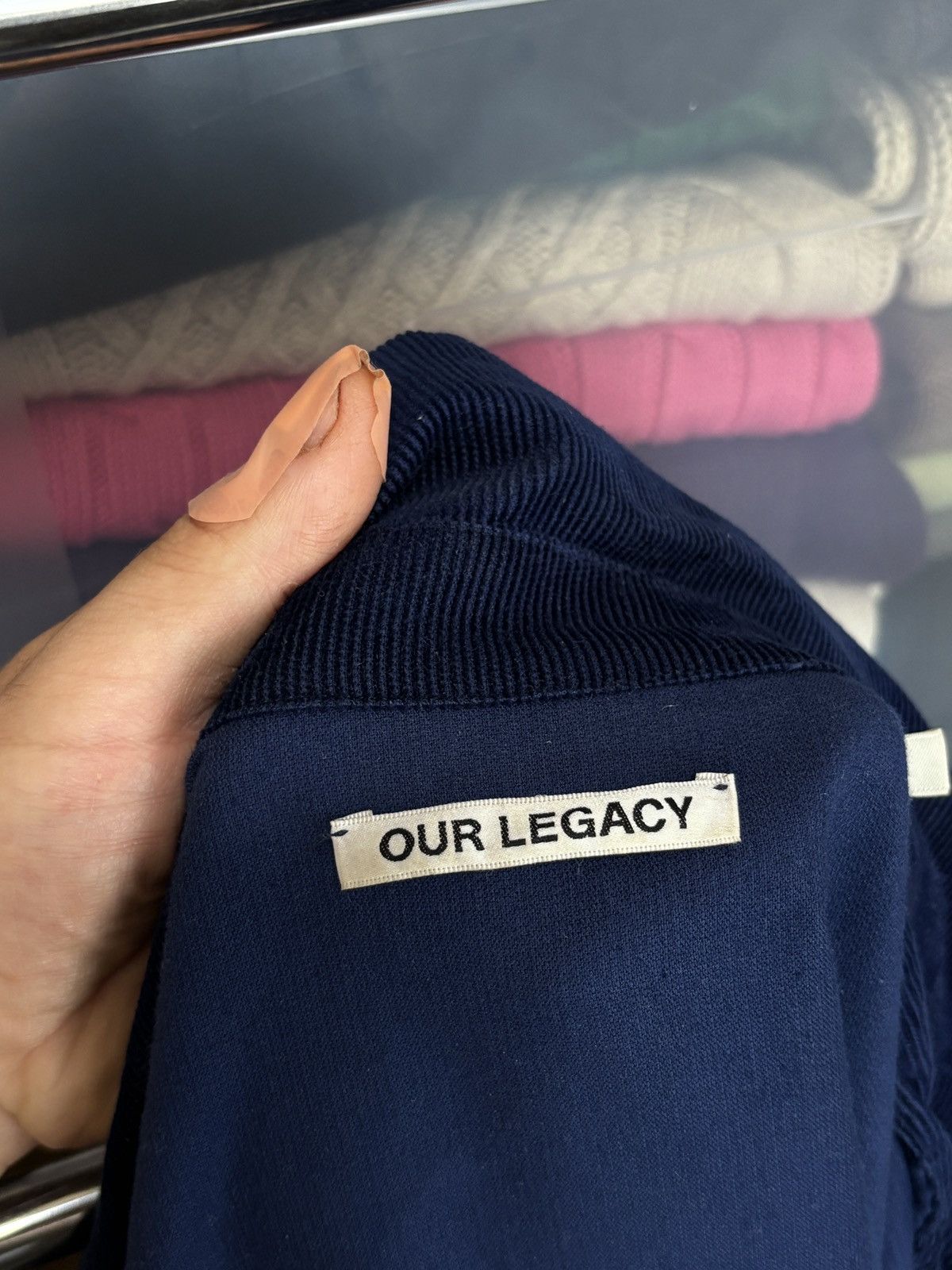 Our Legacy Our Legacy Blue Corduroy Light Jacket Size US M / EU 48-50 / 2 - 8 Thumbnail