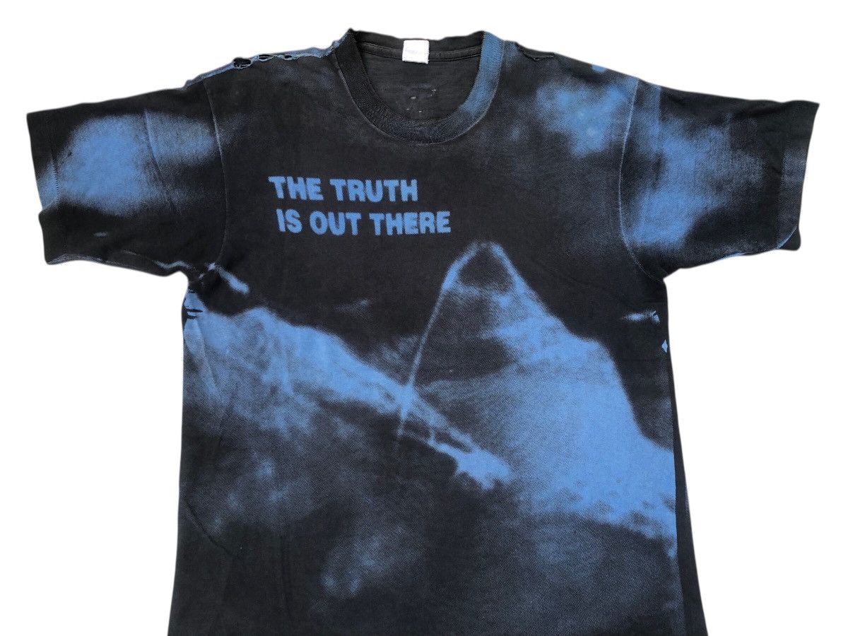 Other 🔥Vintage 1994 THE X-FILES AOP Distressed Movie T-Shirt Size US L / EU 52-54 / 3 - 3 Thumbnail