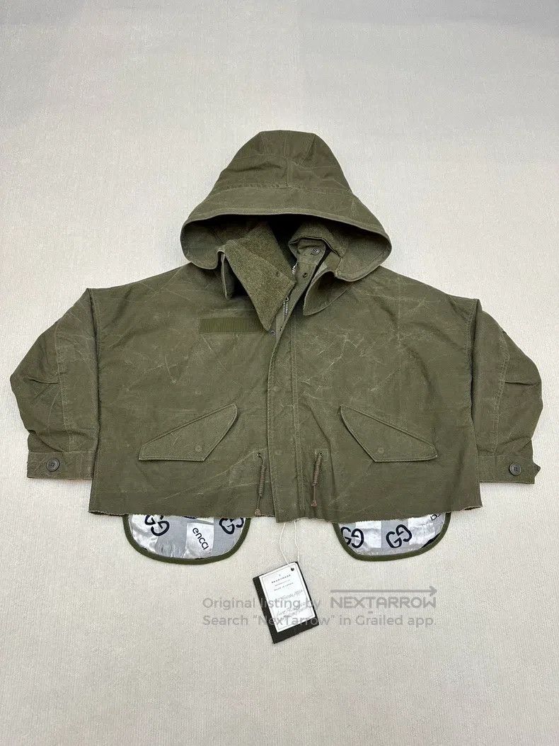 READYMADE Ready Made size F Cut Fishtail Parka Gucci scarf Size US M / EU 48-50 / 2 - 1 Thumbnail