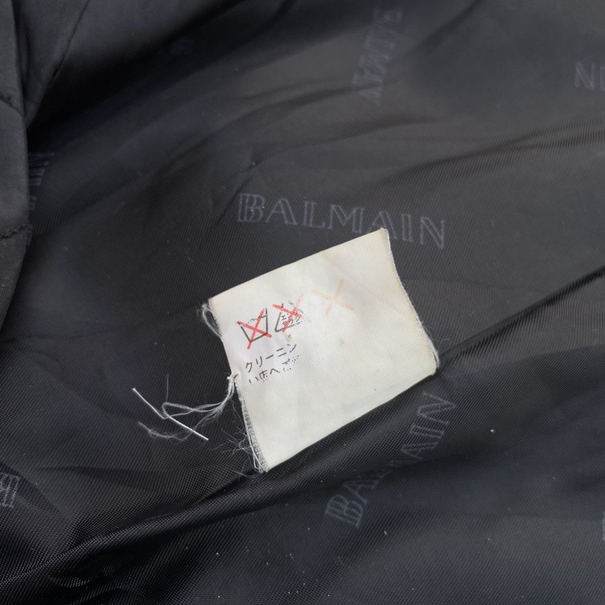 Balmain Vintage 90s Balmain Paris Quilted Jacket. #G4 Size M / US 6-8 / IT 42-44 - 6 Thumbnail