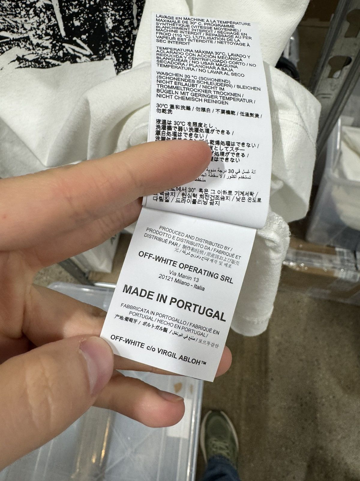 Off-White Off-White Ruined Factory T-Shirt NEW 500$ Size US XS / EU 42 / 0 - 4 Thumbnail