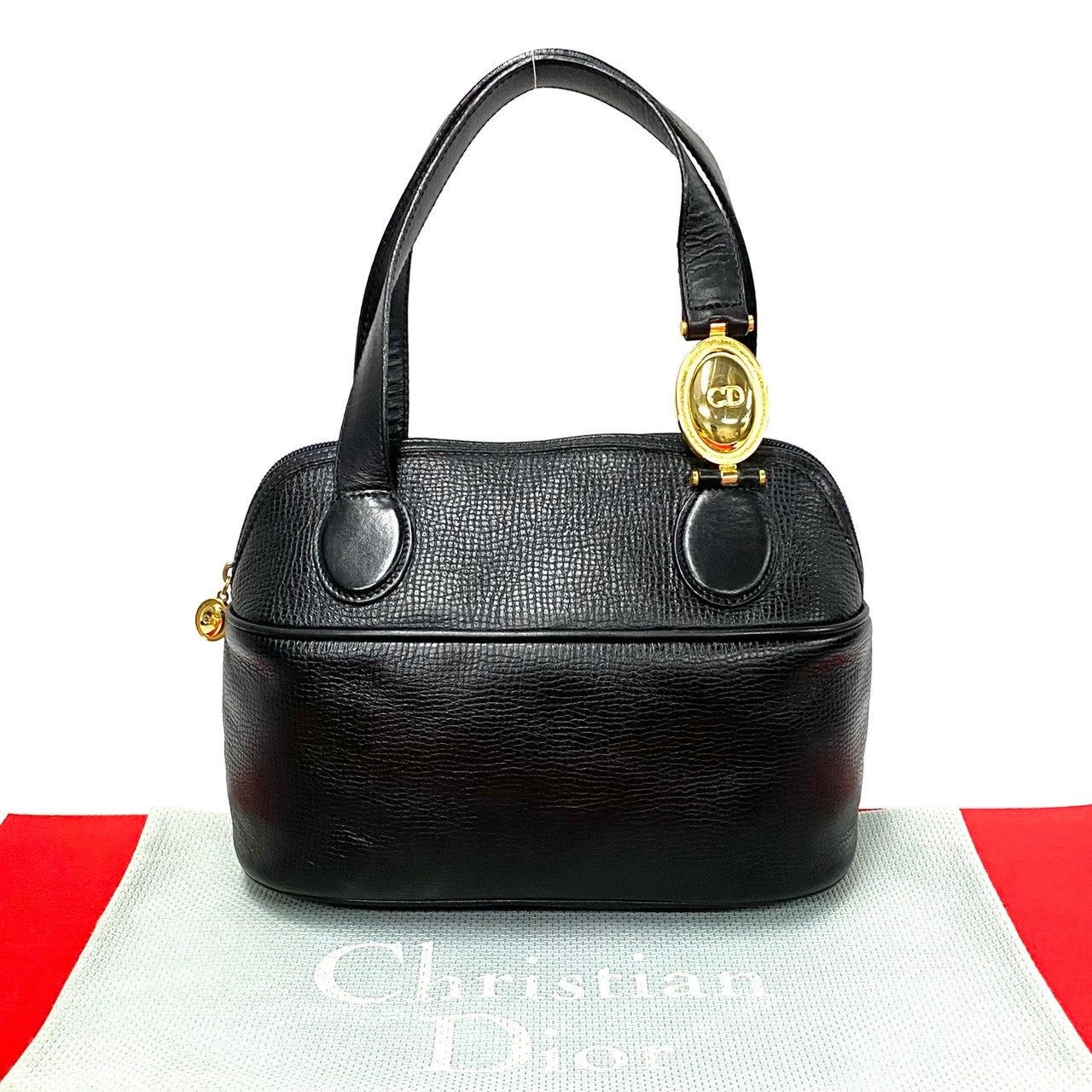 Dior Dior Handbag Black Leather Size ONE SIZE - 1 Thumbnail