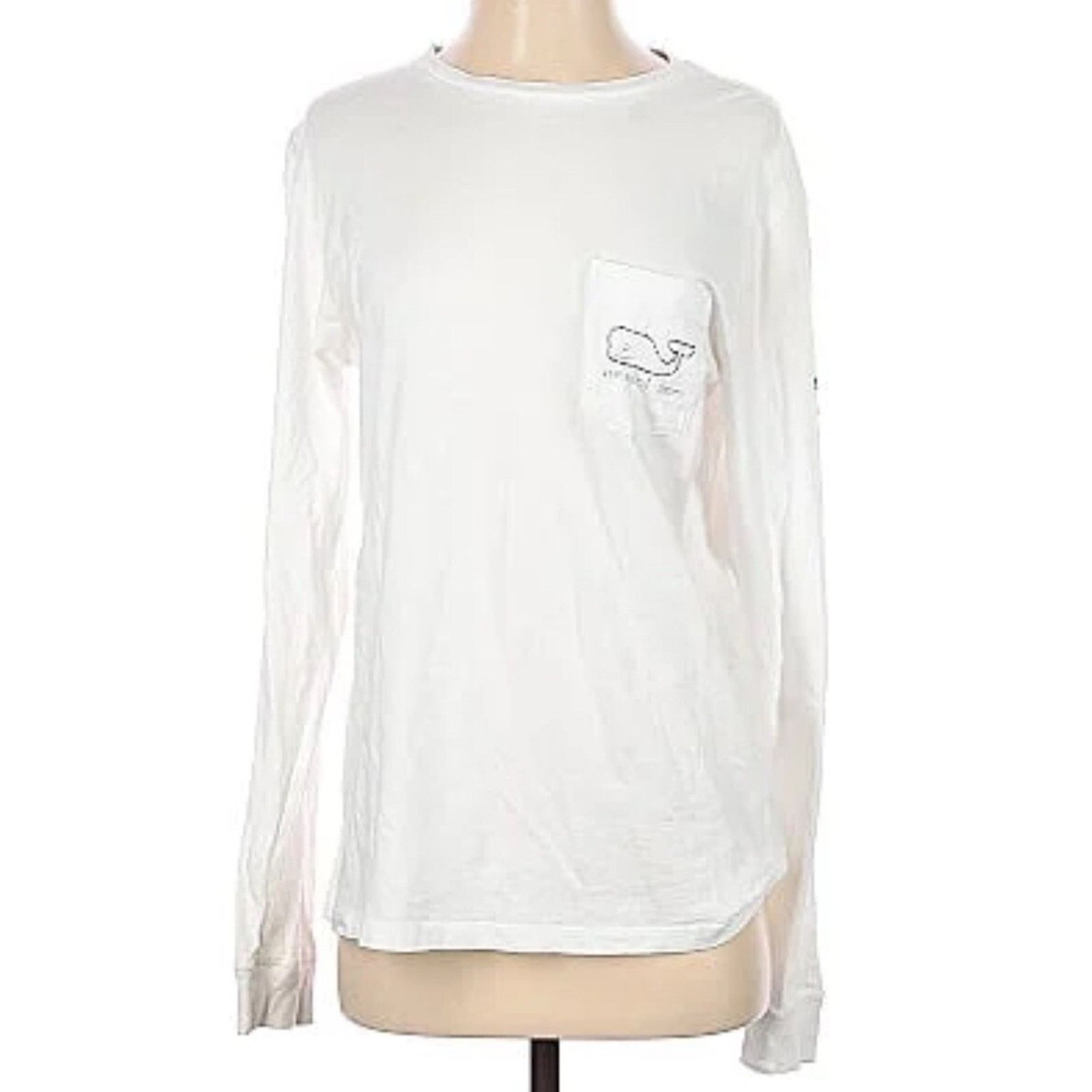 Vineyard Vines Vineyard Vines Shirt Medium Long Crew Neck Size M A002008 Size M / US 6-8 / IT 42-44 - 1 Thumbnail