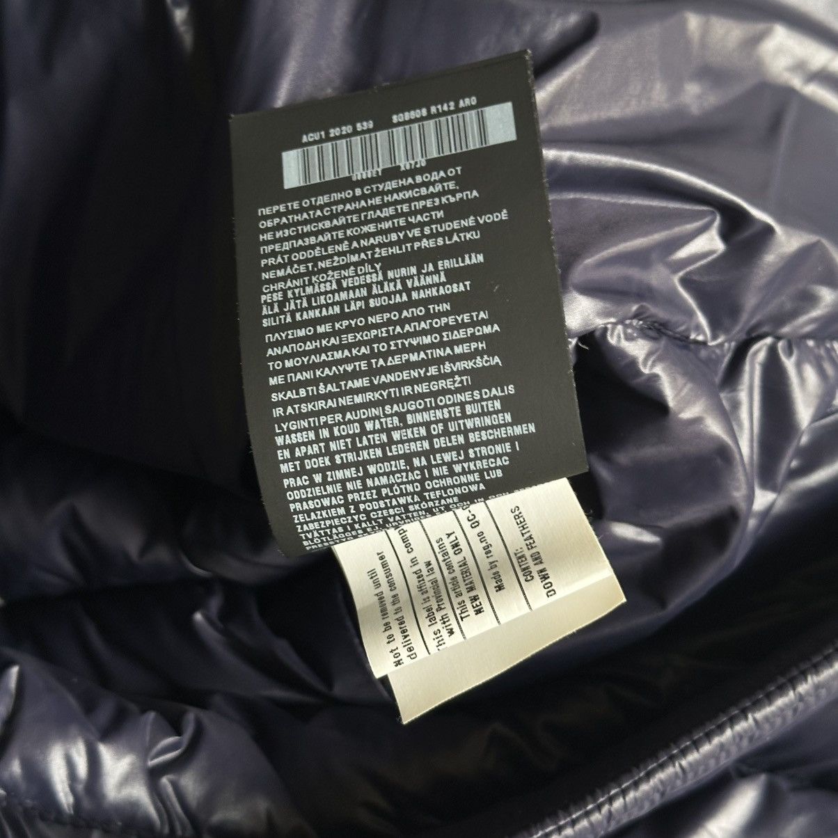 Prada Prada Moto Nylon Puffer Down Jacket Size US L / EU 52-54 / 3 - 11 Thumbnail