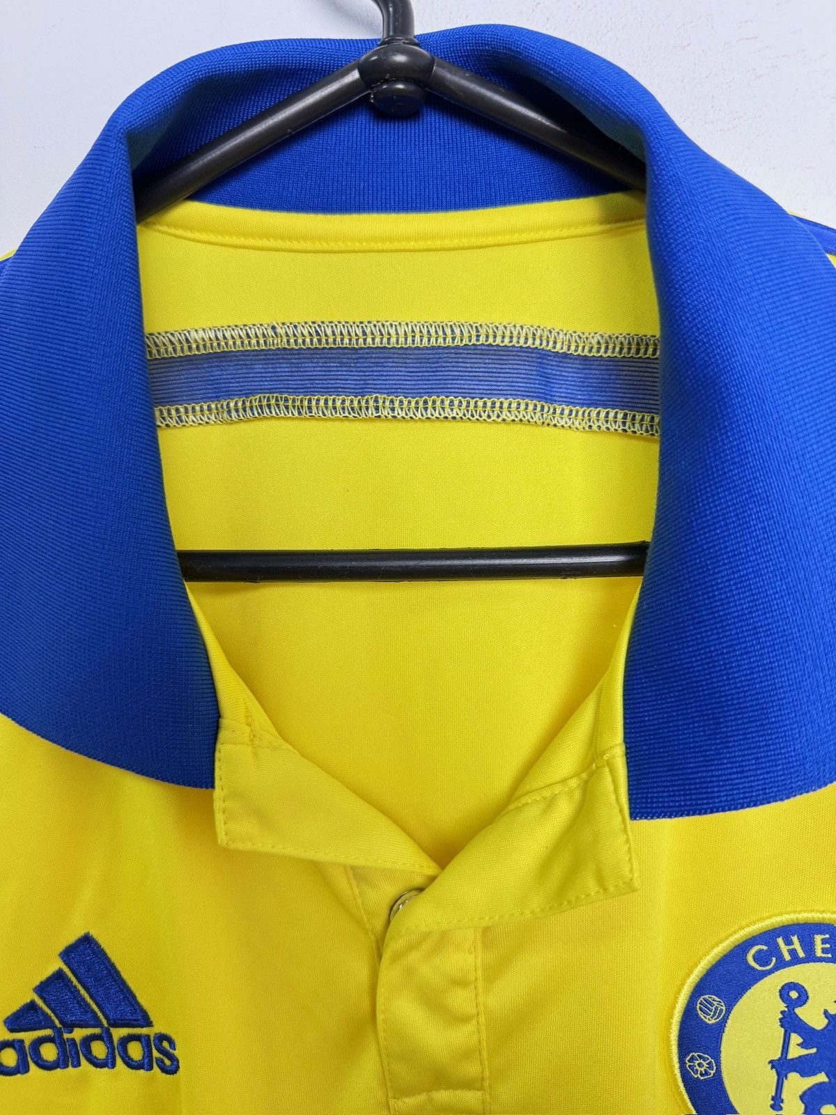 Adidas Chelsea 2014/2015 Away Football Shirt Adidas Jersey Soccer Size US XL / EU 56 / 4 - 9 Thumbnail