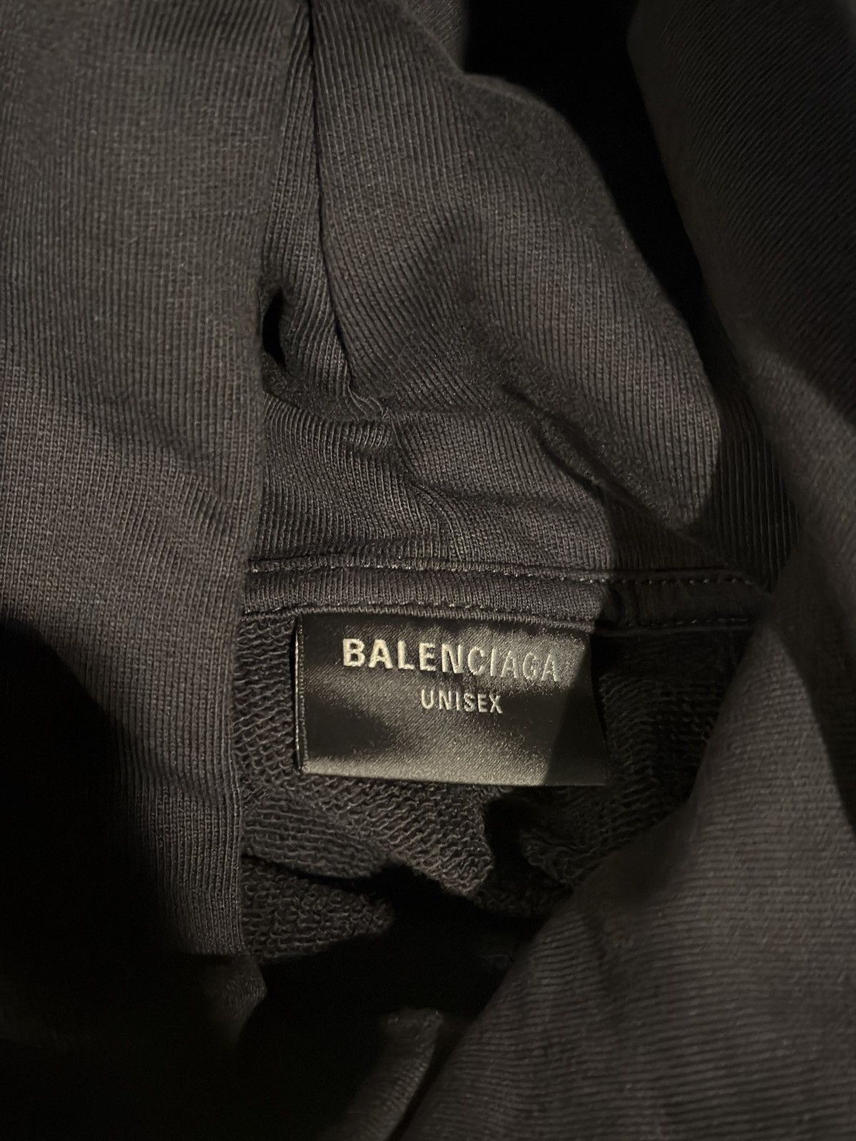 Balenciaga Balenciaga flip logo black hoodie size 1 Size US S / EU 44-46 / 1 - 3 Thumbnail